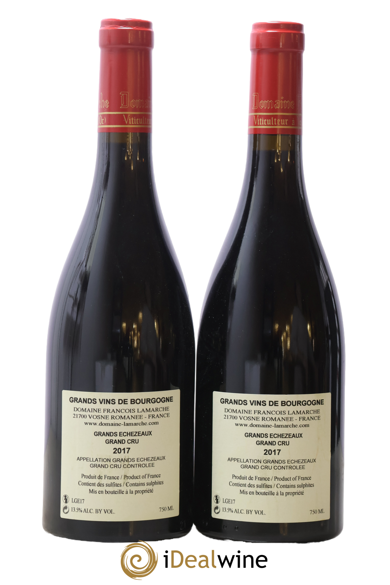 Grands-Echezeaux Grand Cru Lamarche (Domaine) 2017 - Lote de 2 botellas - 1