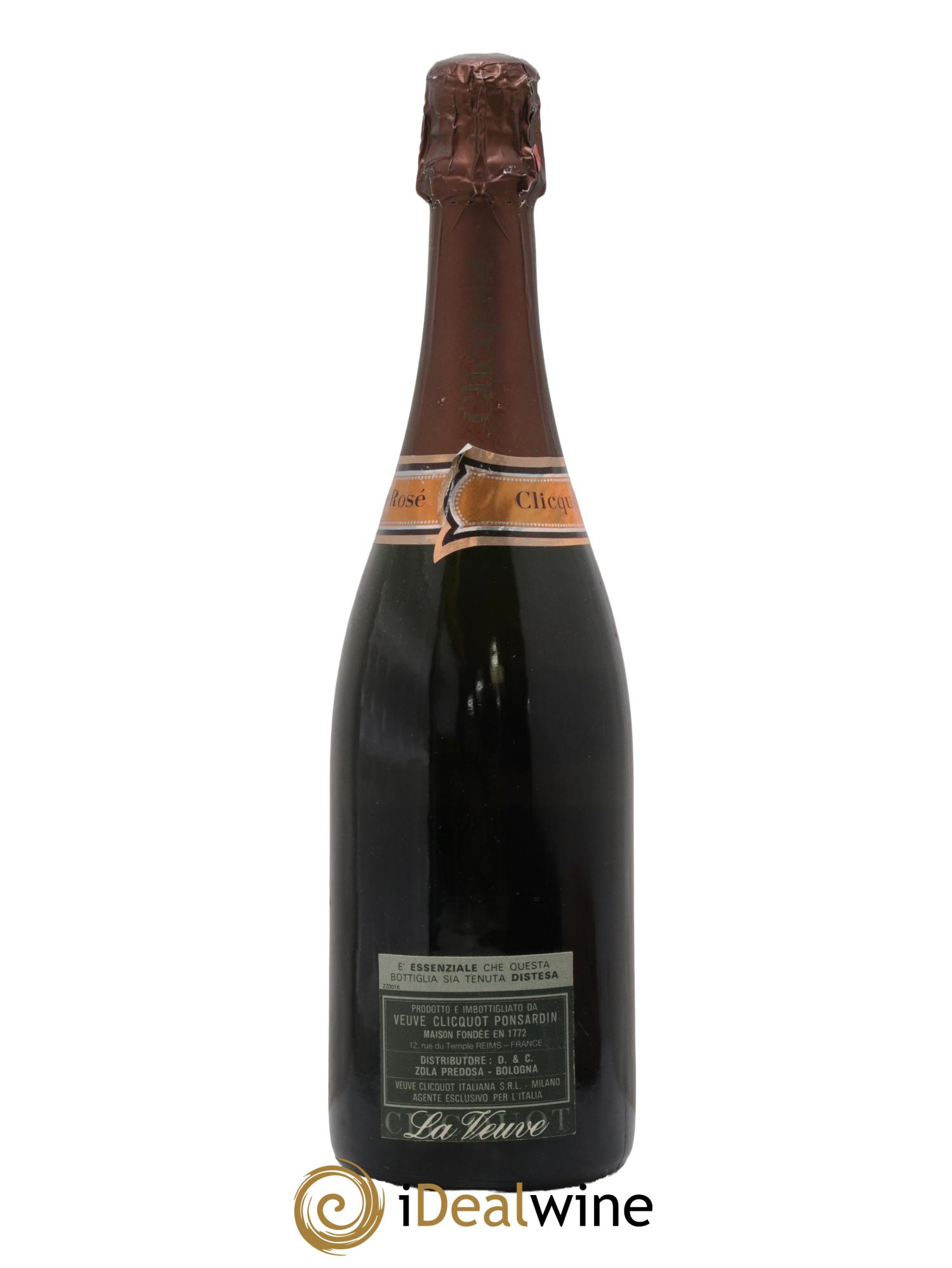 Rosé Brut Veuve Clicquot 1983 - Lot of 1 bottle - 1