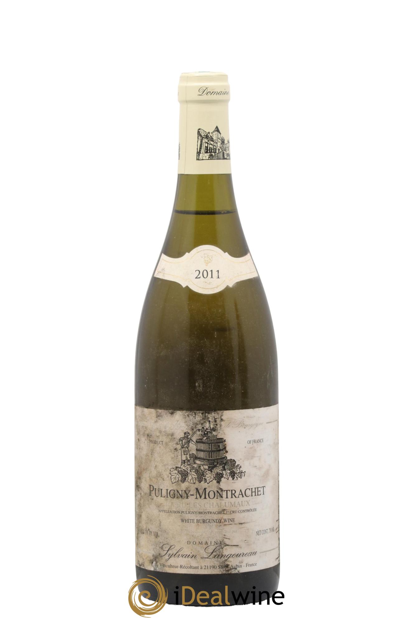 Puligny-Montrachet 1er Cru Chalumeaux Sylvain Langoureau 2011 - Lot de 1 bouteille - 0