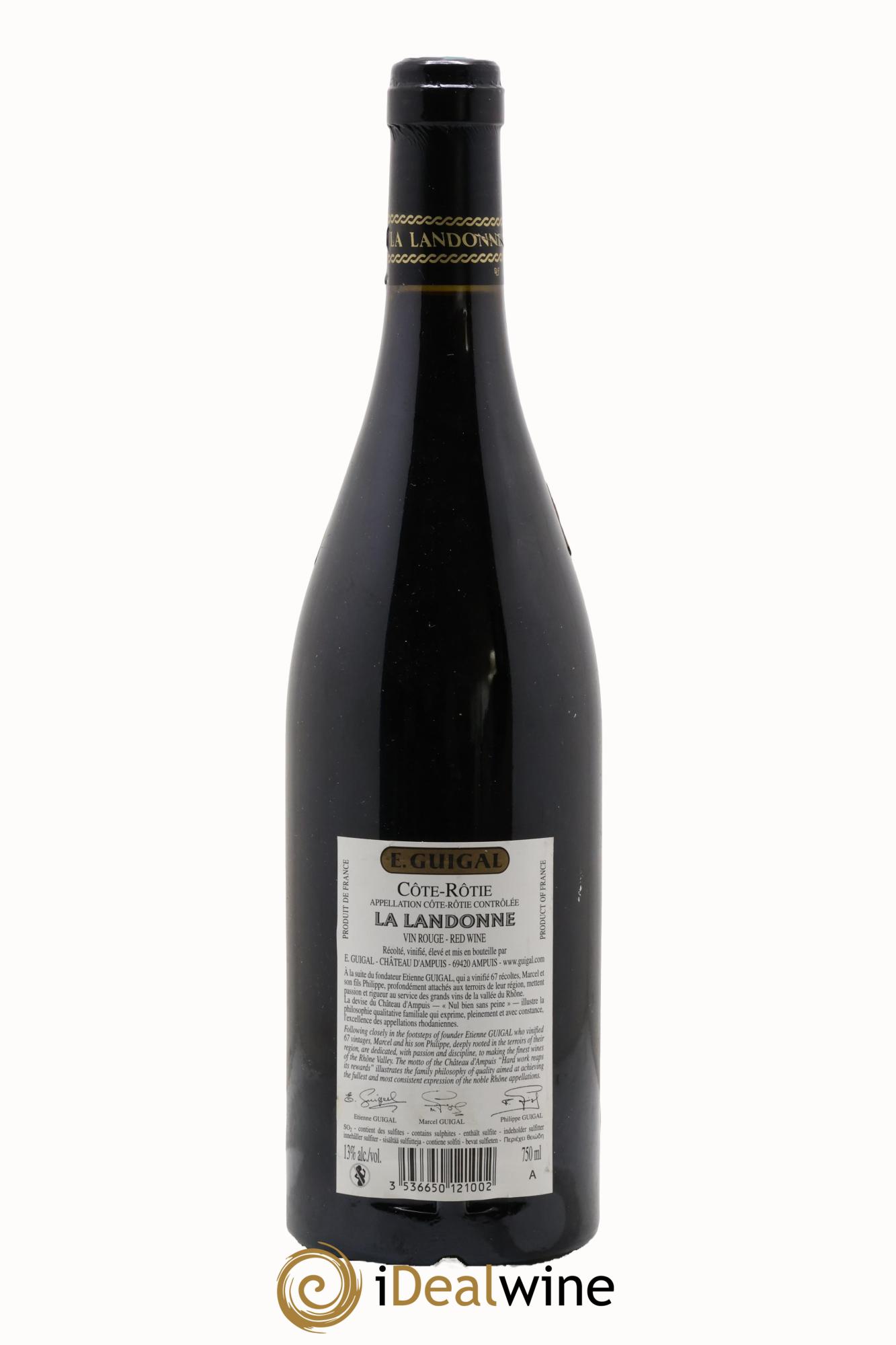 Côte-Rôtie La Landonne Guigal 2007 - Lotto di 1 bottiglia - 1