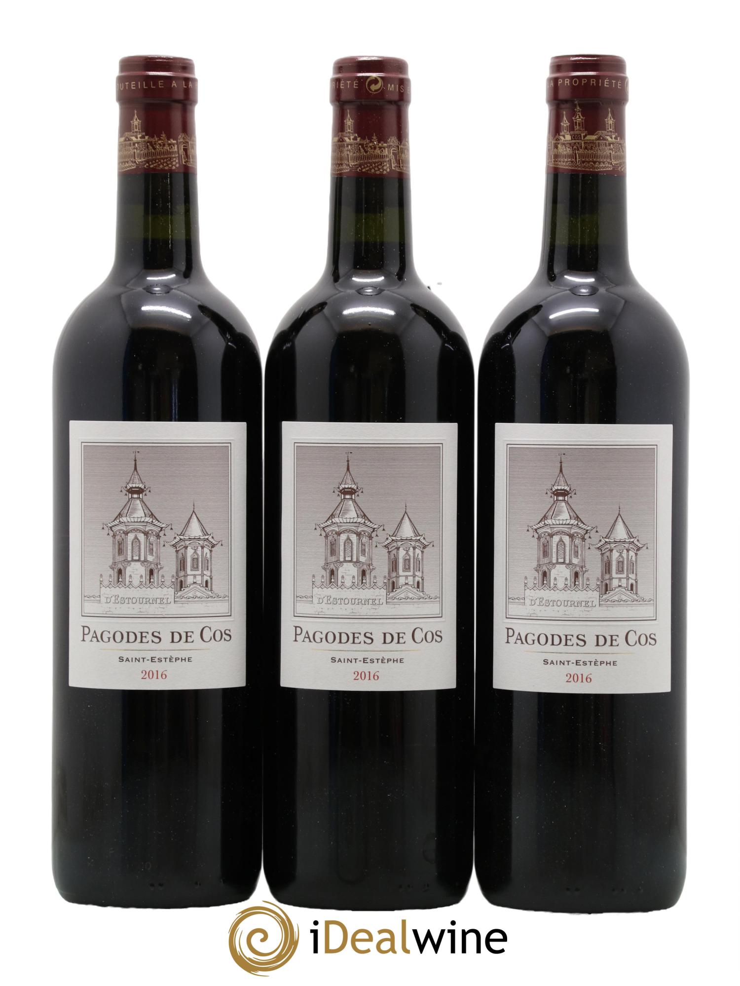 Les Pagodes de Cos Second Vin 2016 - Lotto di 6 bottiglie - 1