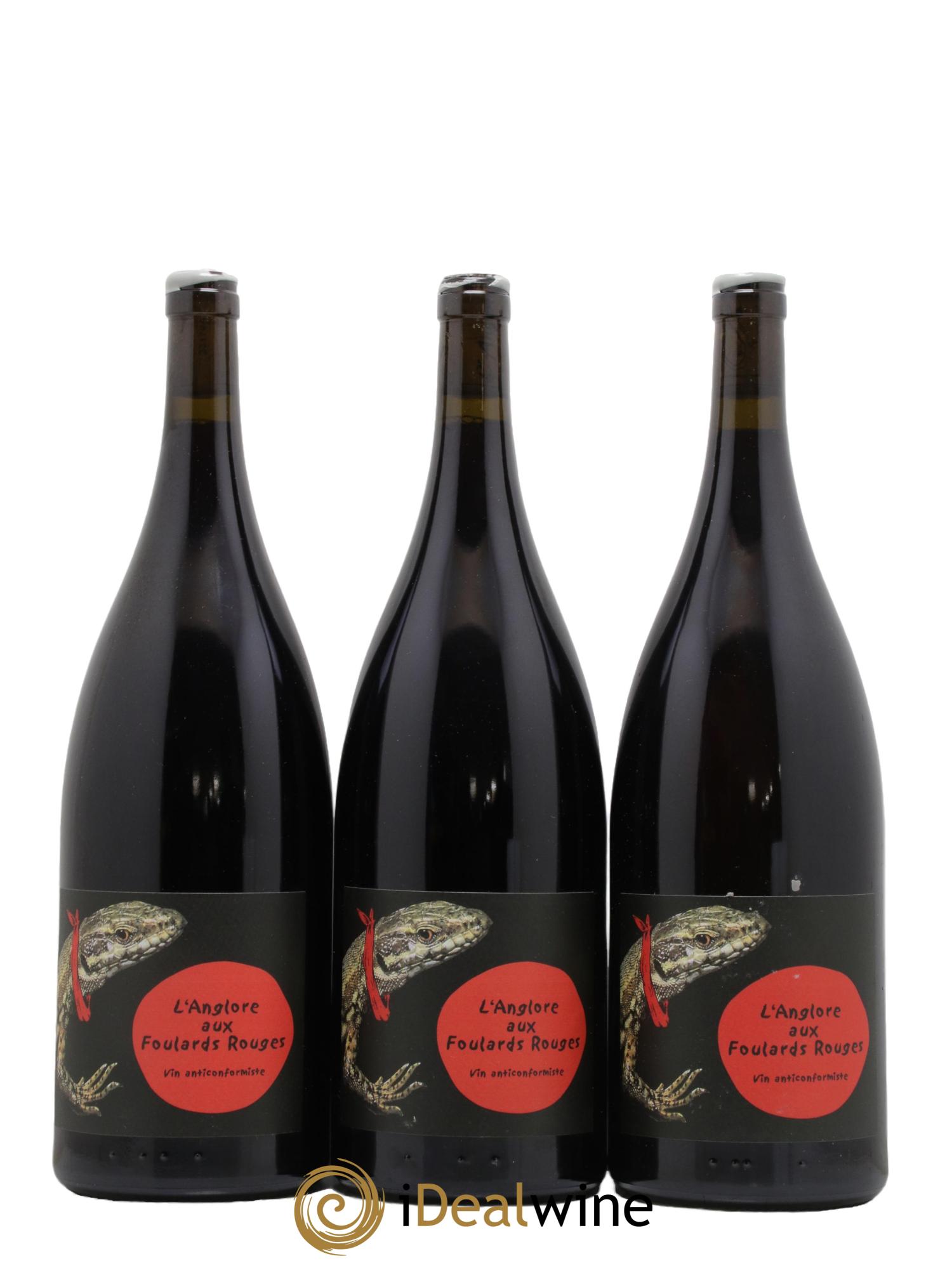 Vin de France L'Anglore aux Foulards Rouges L'Anglore 2022 - Lot de 3 magnums - 0