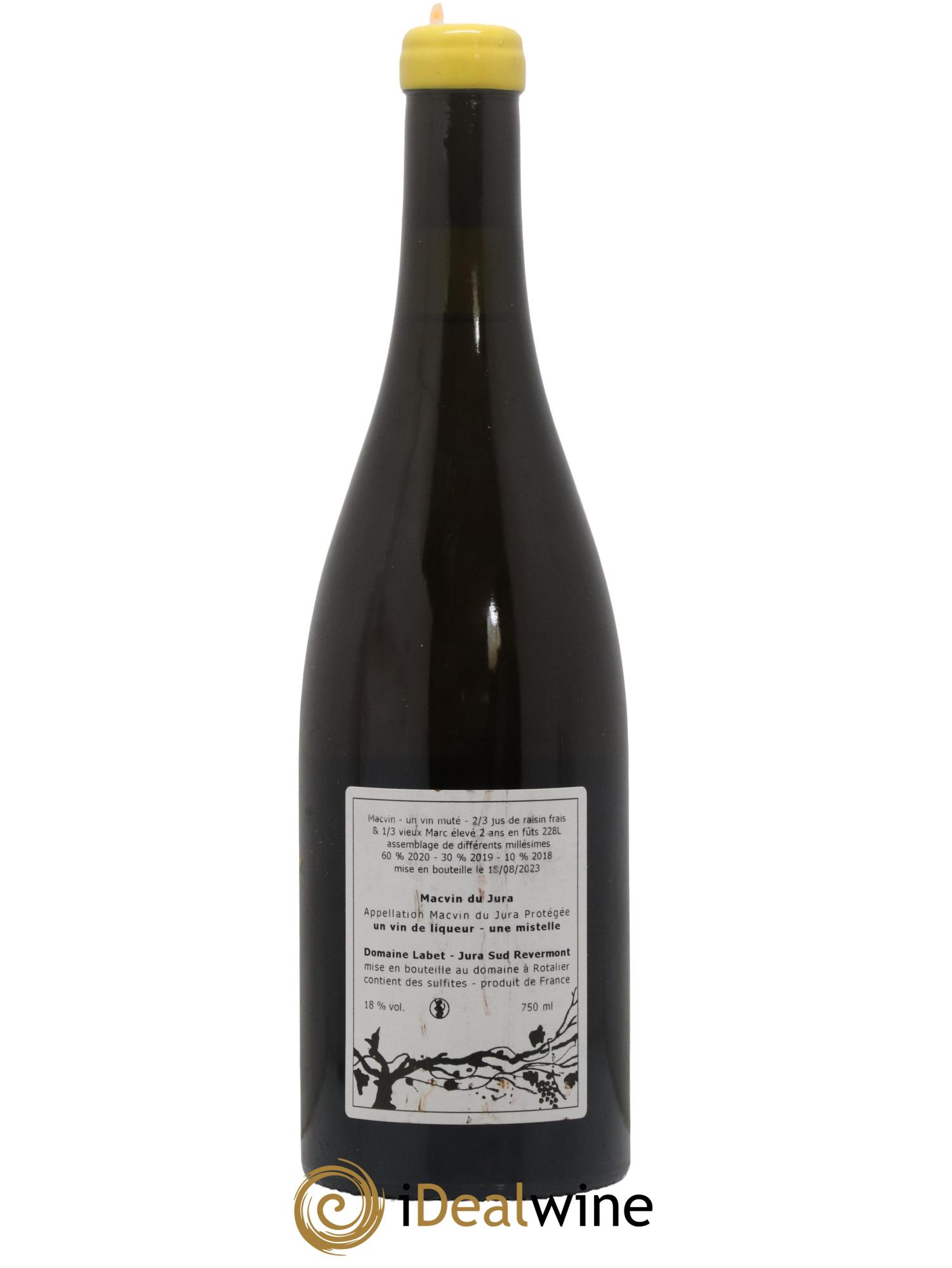 Macvin du Jura Romain - Julien - Charline Labet - Lot de 1 bouteille - 1