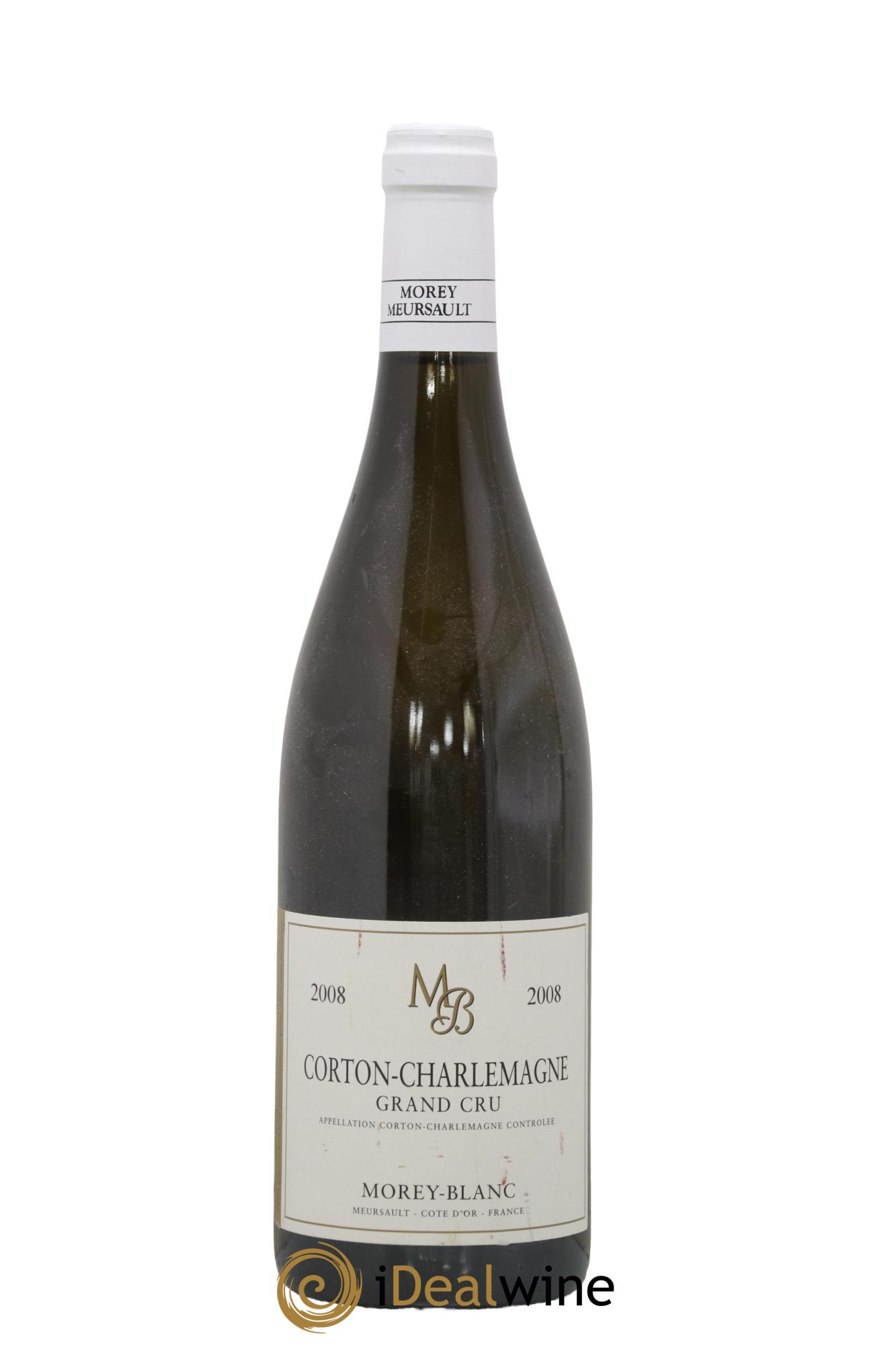 Corton-Charlemagne Grand Cru Morey-Blanc 2008 - Lot de 1 bouteille - 0