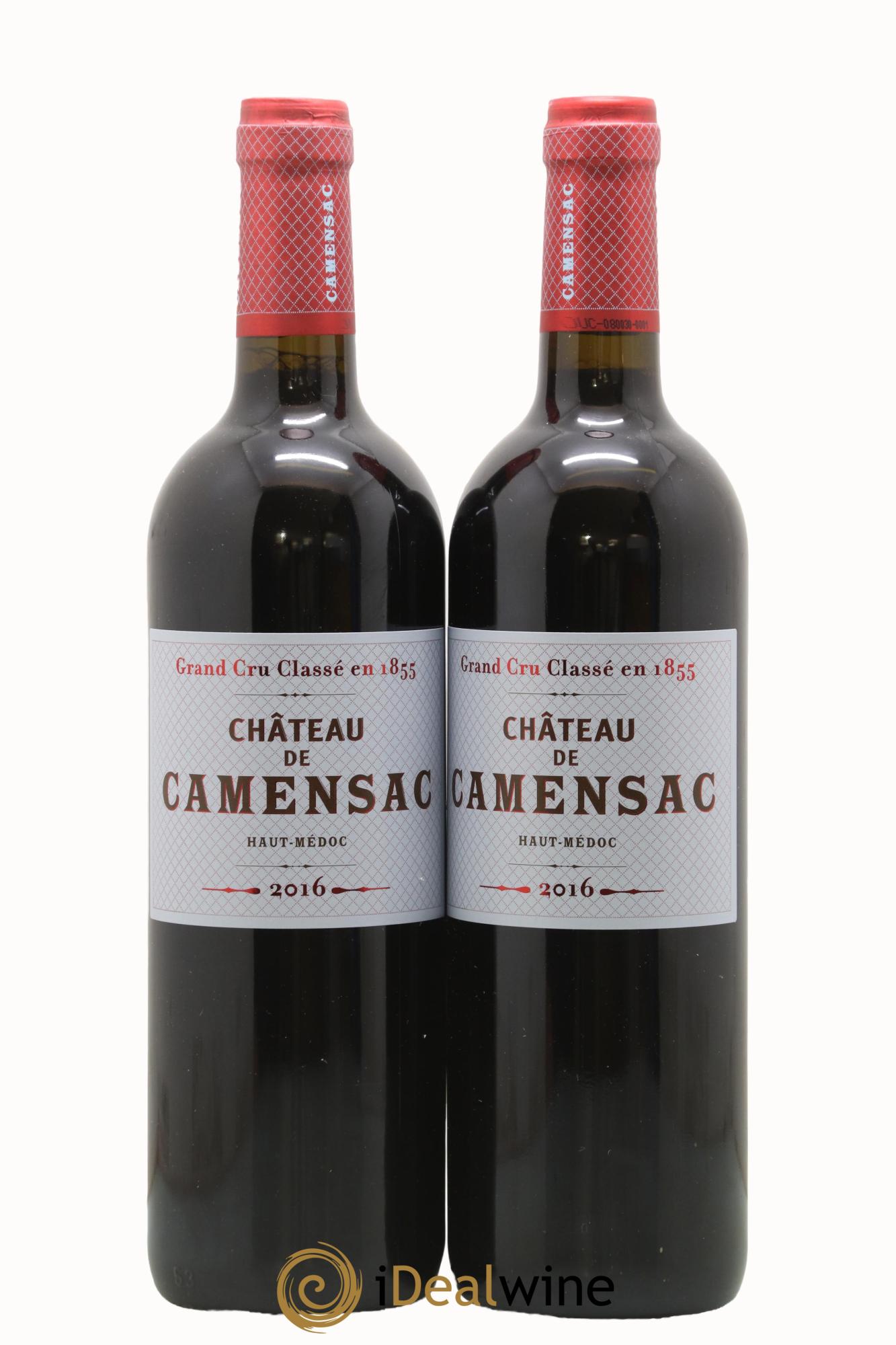 Château Camensac 5ème Grand Cru Classé 2016 - Lot de 2 bouteilles - 0