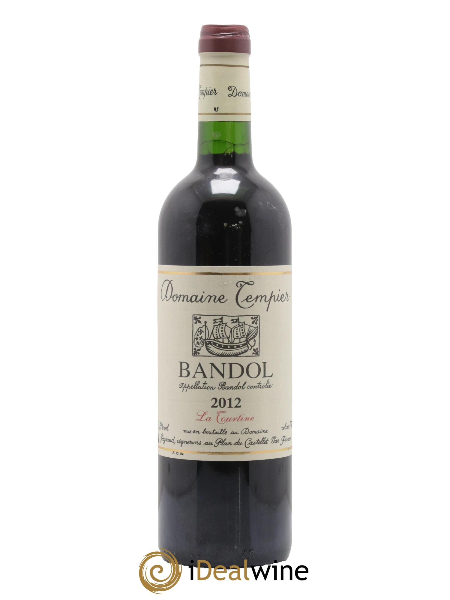 Bandol Domaine Tempier La Tourtine Famille Peyraud 2012 - Lot de 1 bouteille - 0