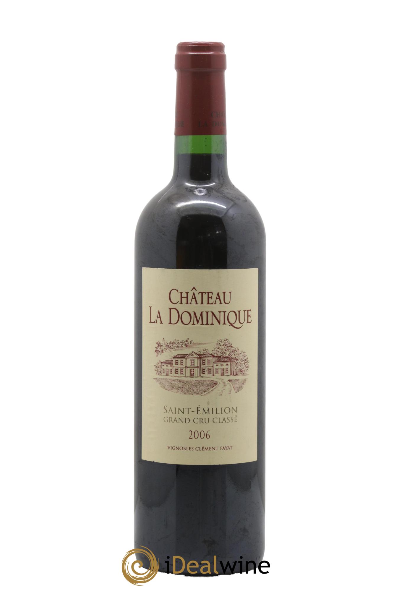 Château la Dominique Grand Cru Classé 2006 - Lot of 1 bottle - 0
