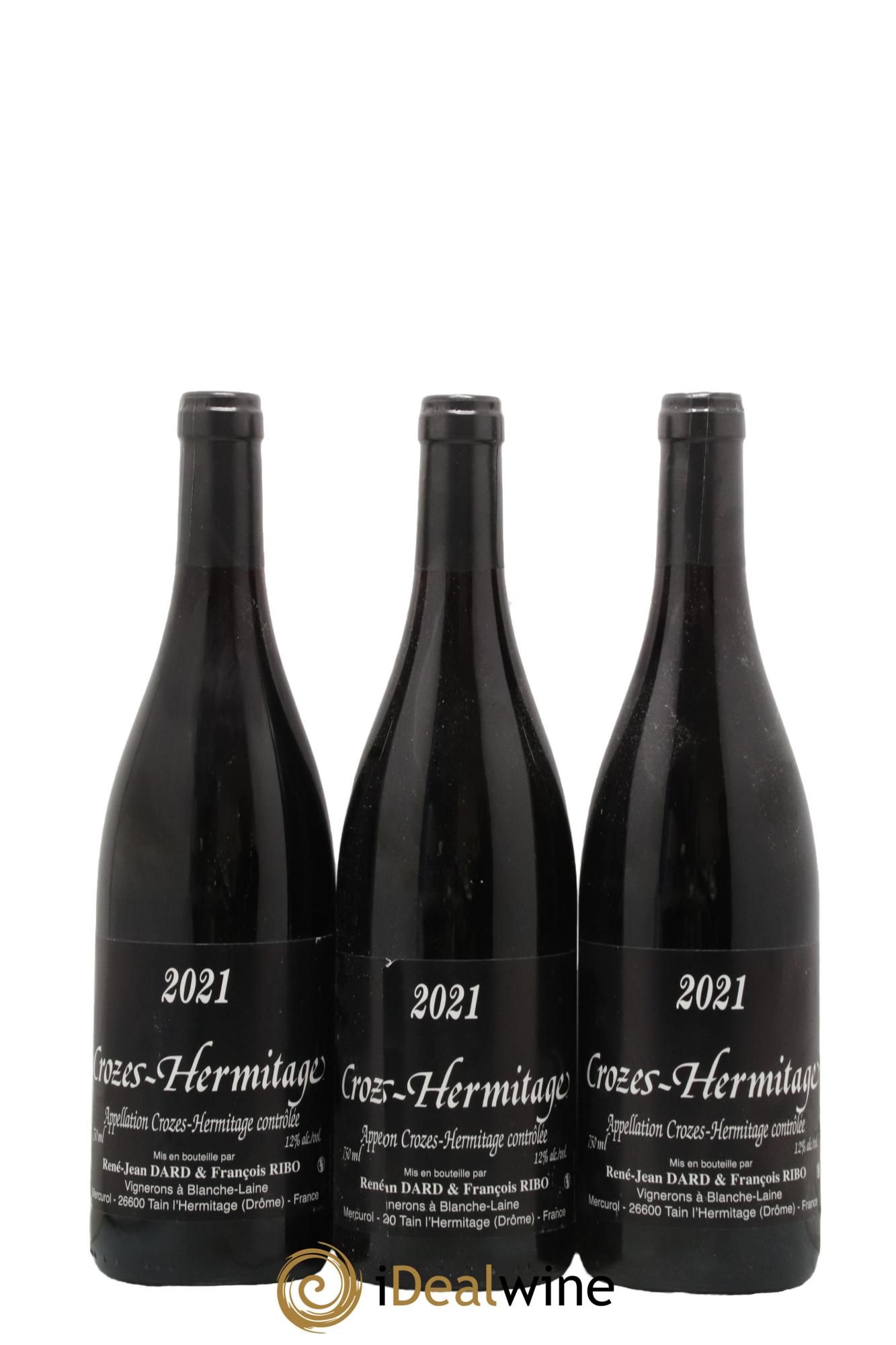 Crozes-Hermitage Dard et Ribo (Domaine) 2021 - Lotto di 3 bottiglie - 0