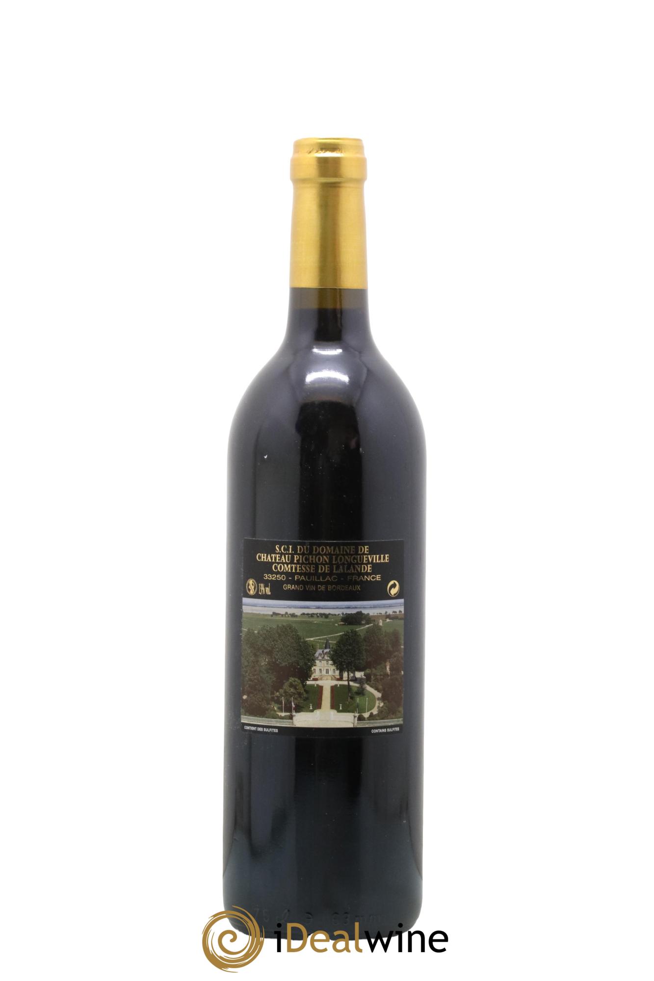Château Pichon Longueville Comtesse de Lalande 2ème Grand Cru Classé 1990 - Lotto di 1 bottiglia - 1