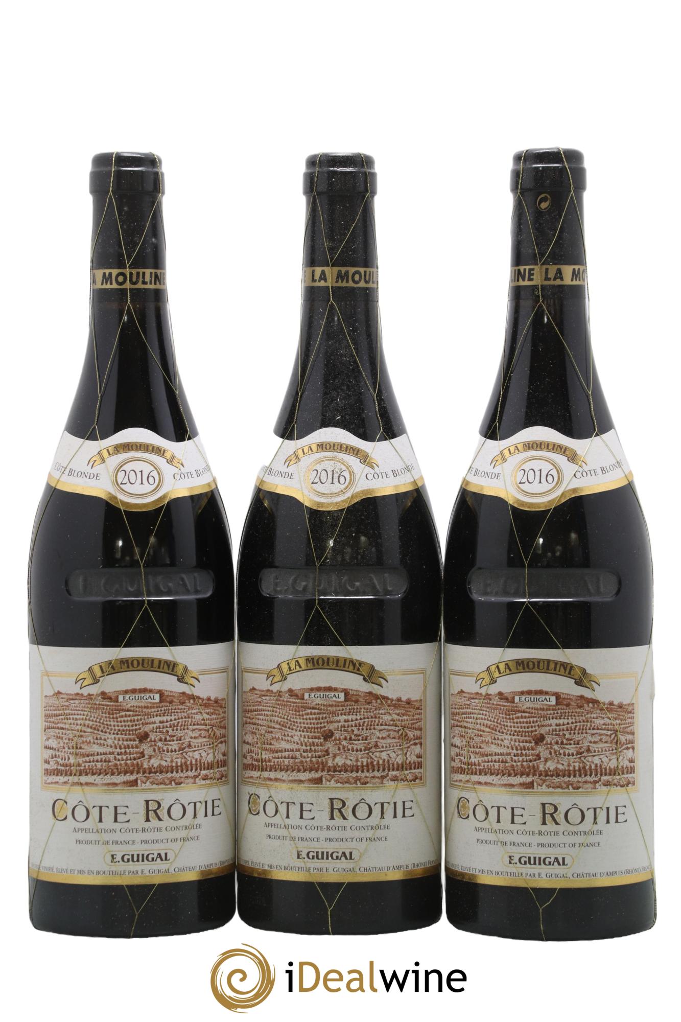Côte-Rôtie La Mouline Guigal 2016 - Lot of 6 bottles - 1