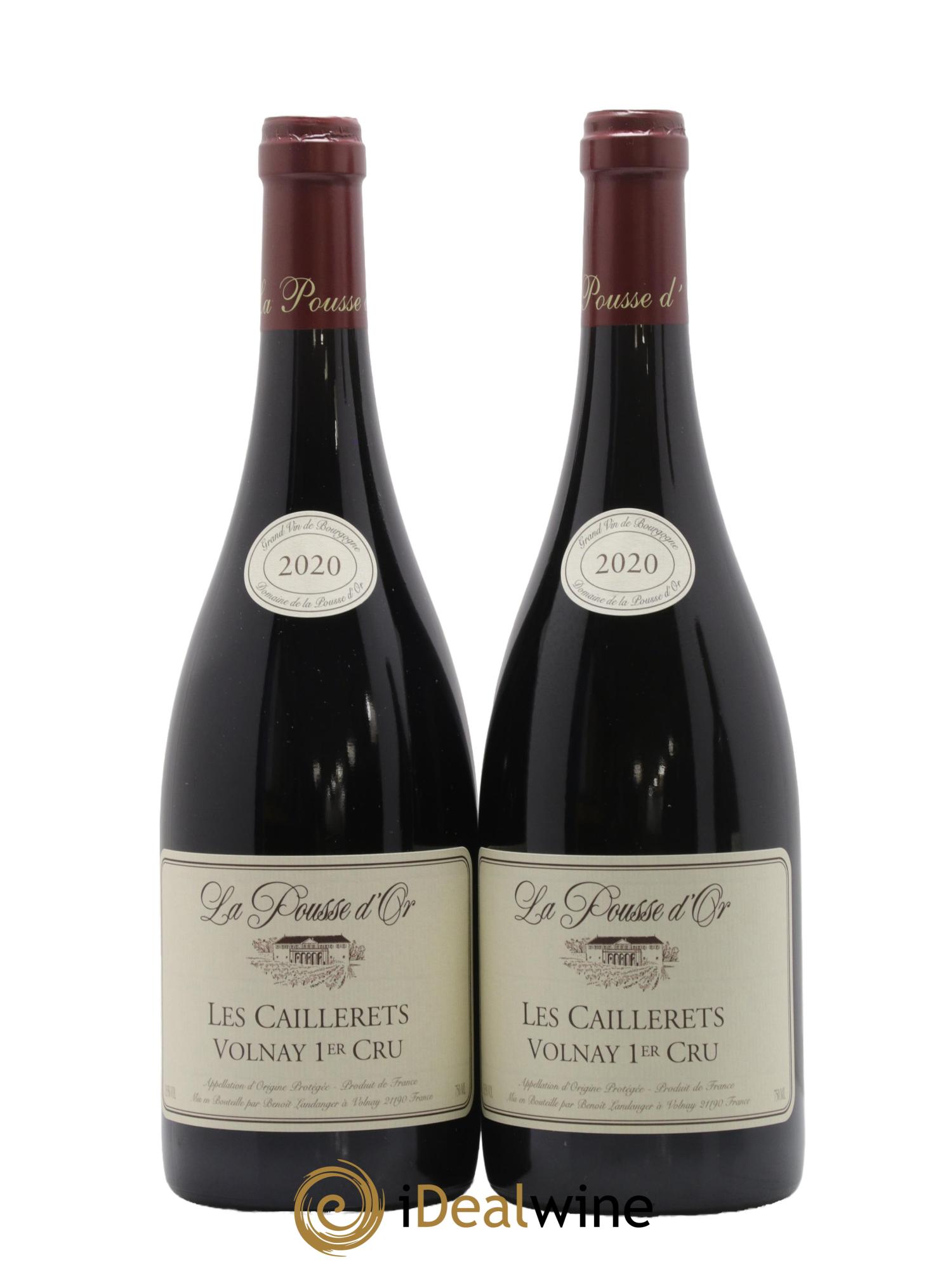 Volnay 1er Cru Les Caillerets La Pousse d'Or (Domaine de) 2020 - Lotto di 2 bottiglie - 0