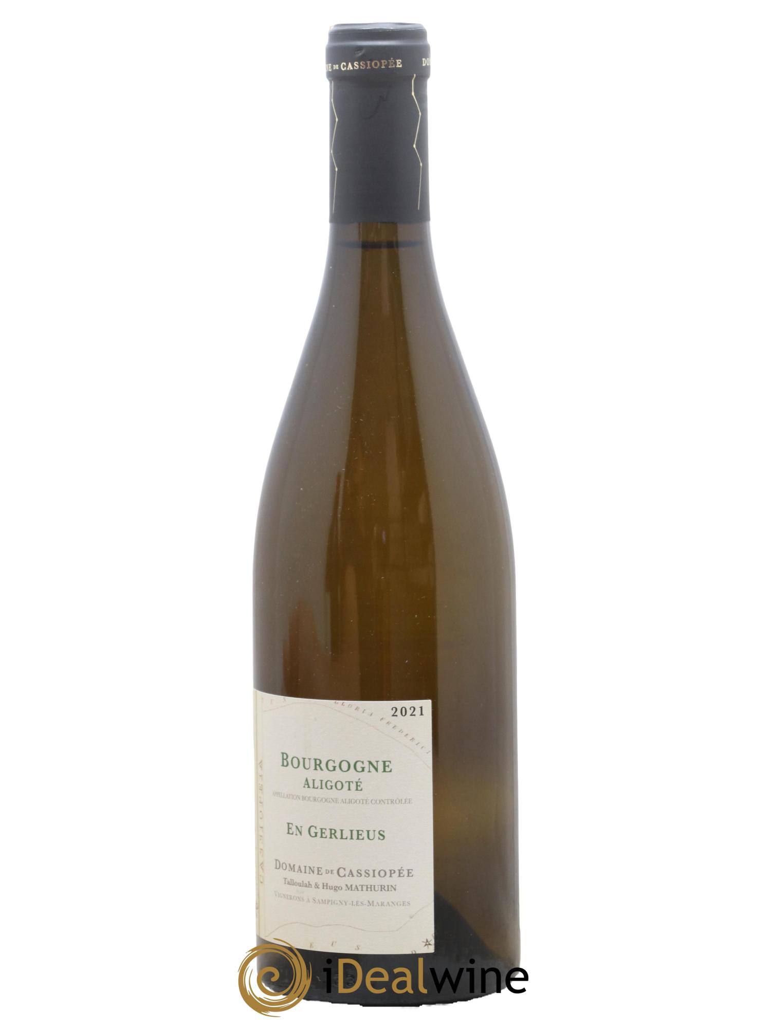 Bourgogne Aligoté En Gerlieus Domaine de Cassiopée 2021 - Lot de 1 bouteille - 1