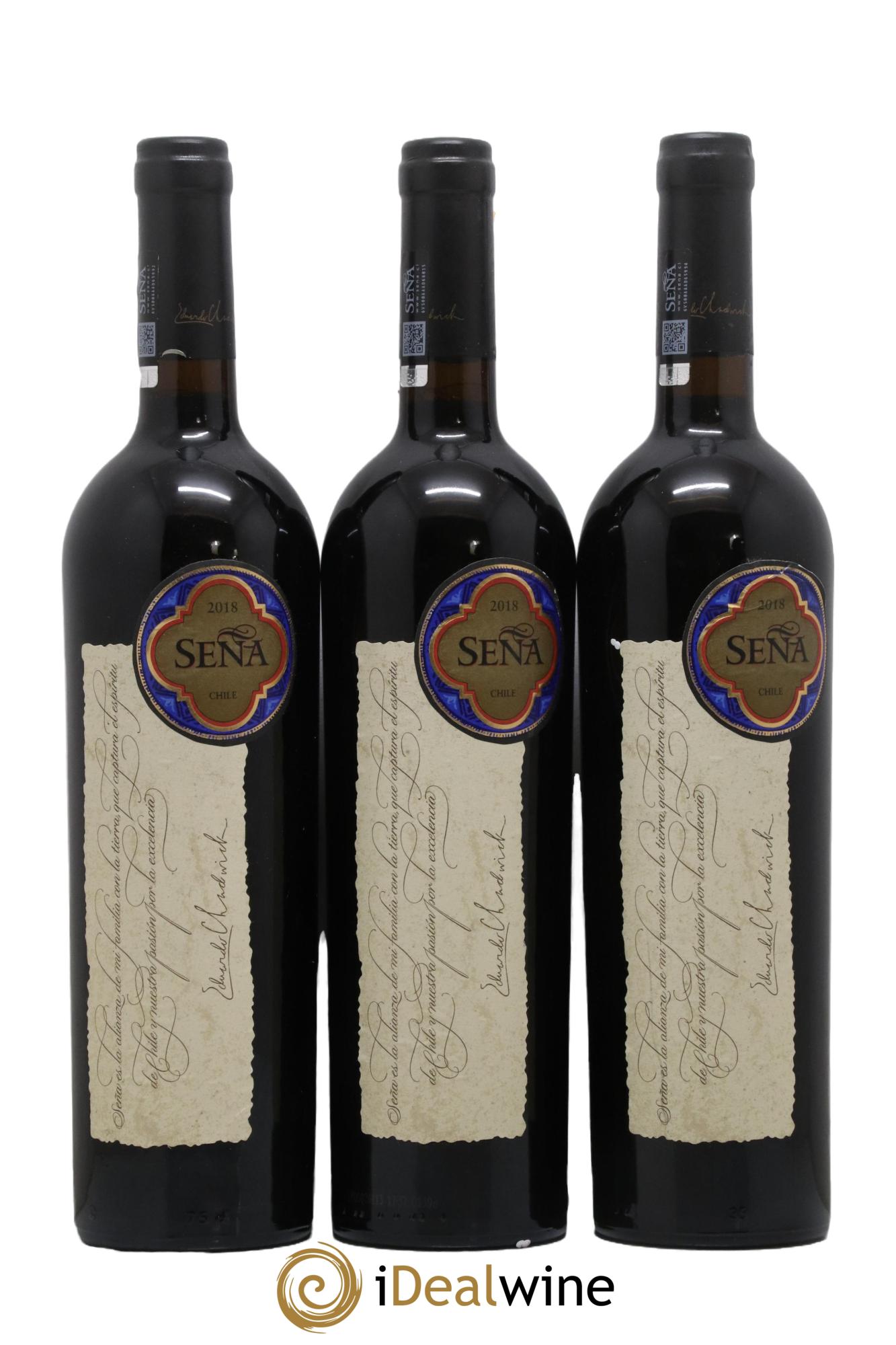 Chili Vina Sena Domaine Sena 2018 - Lot de 3 bouteilles - 0