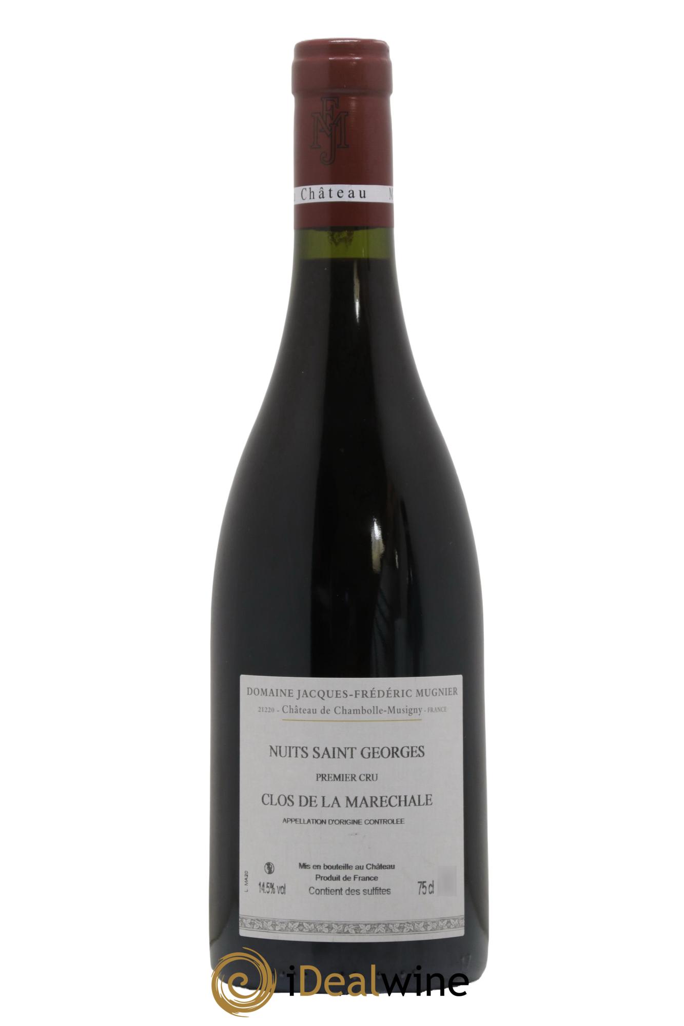 Nuits-Saint-Georges 1er Cru Clos de La Maréchale Jacques-Frédéric Mugnier 2020 - Lot de 1 bouteille - 1