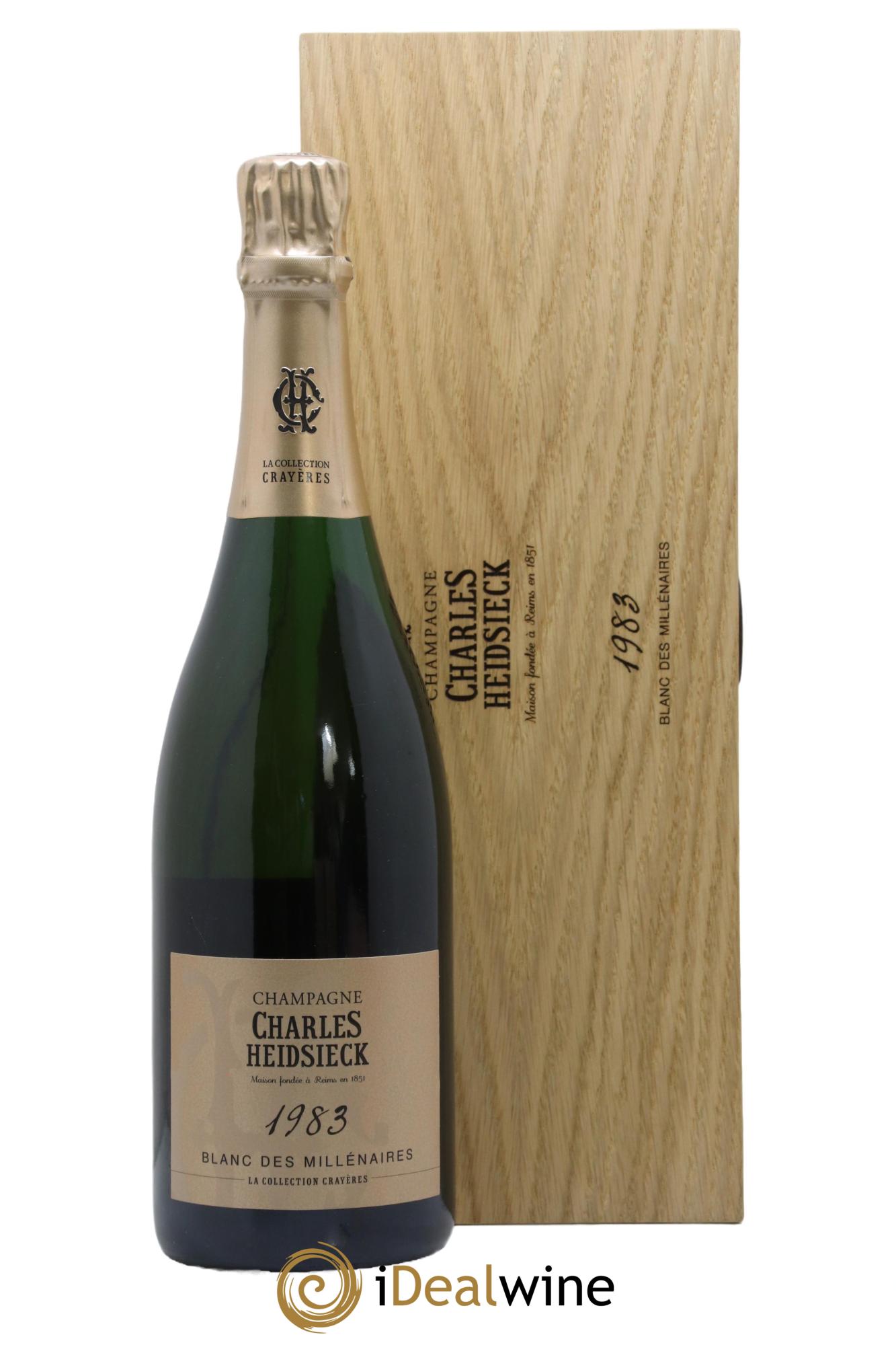 Blanc de Blancs Blanc des Millénaires Brut Charles Heidsieck 1983 - Lot of 1 bottle - 0