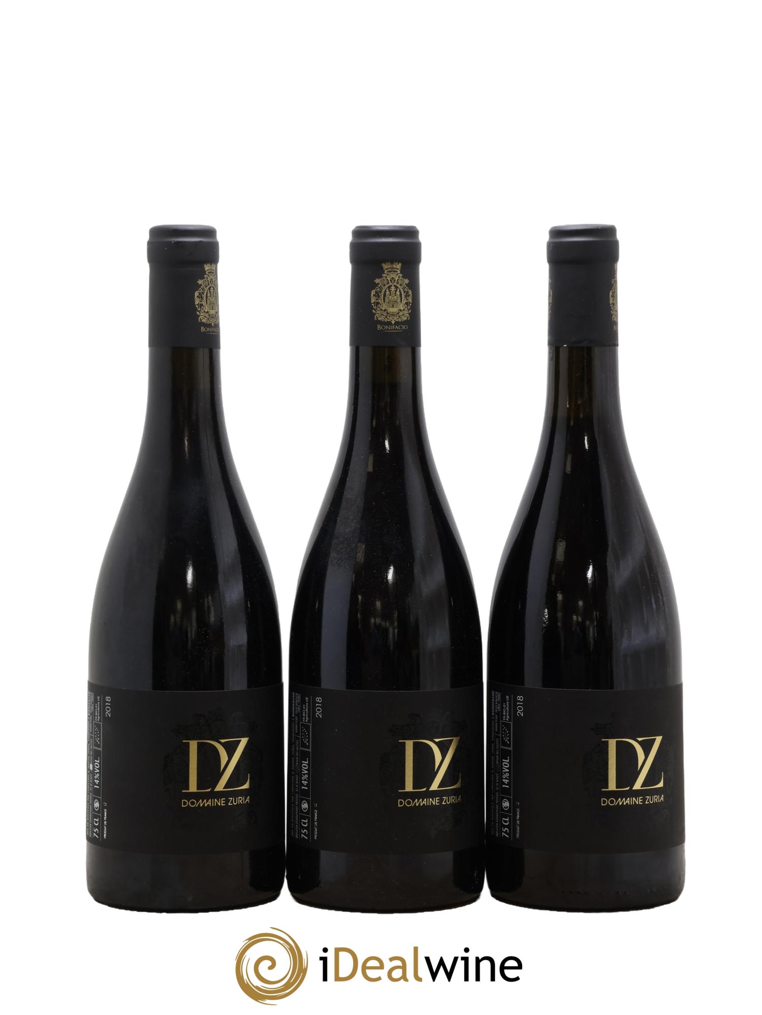 Vin de Corse Ile de Beauté Domaine Zuria 2018 - Lotto di 3 bottiglie - 0