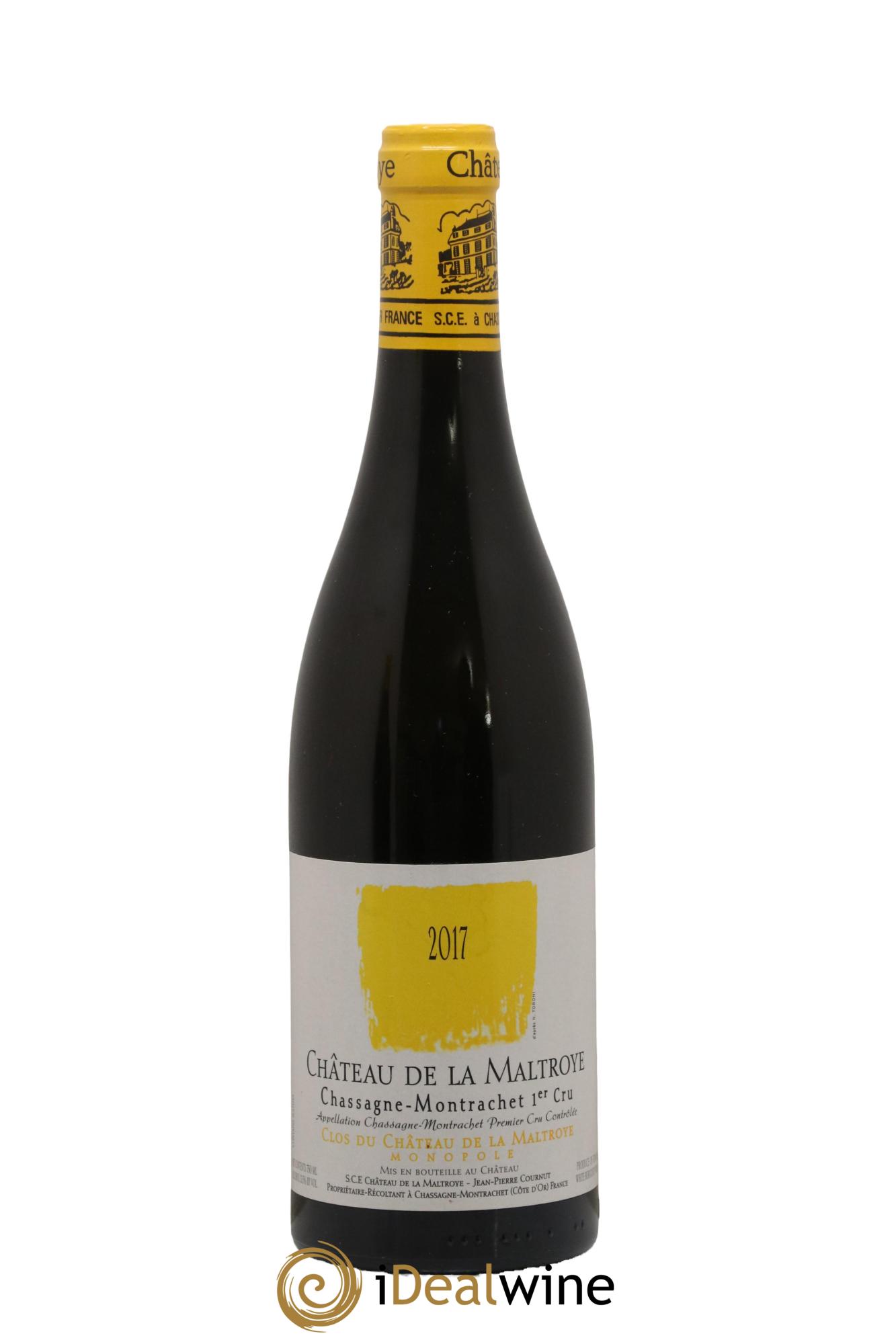 Chassagne-Montrachet 1er Cru Clos du Château de la Maltroye Monopole Château de la Maltroye 2017 - Lot de 1 bouteille - 0