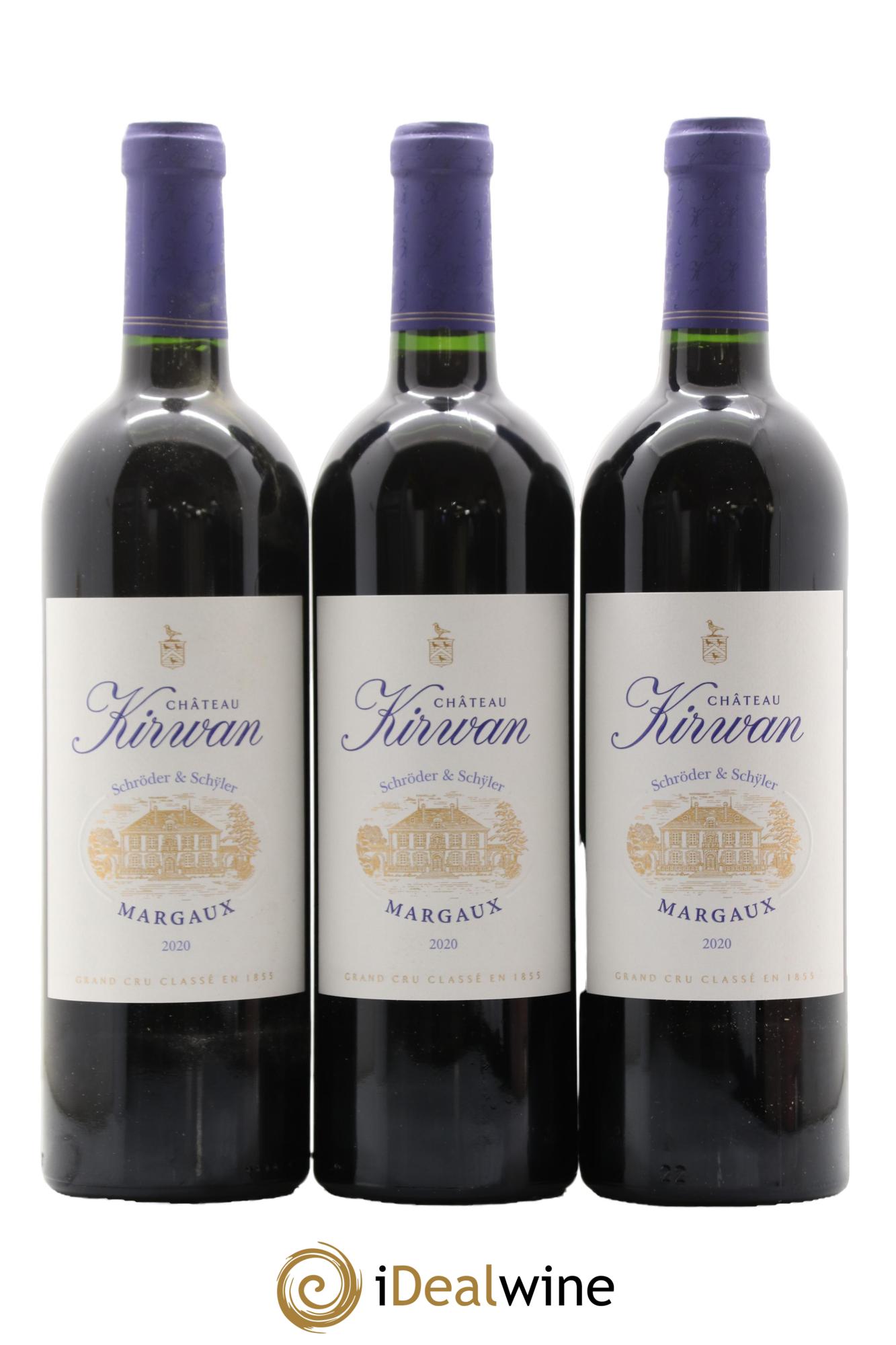 Château Kirwan 3ème Grand Cru Classé 2020 - Lot de 6 bouteilles - 2
