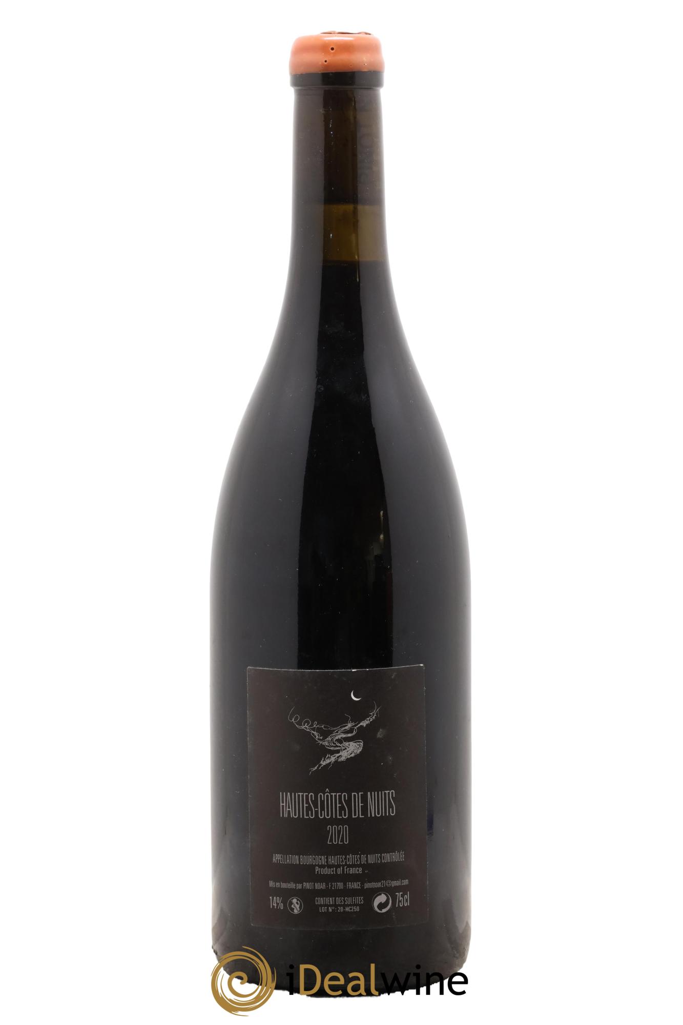 Hautes-Côtes de Nuits Pinot Noar Arnaud Lopez 2020 - Lot de 1 bouteille - 1