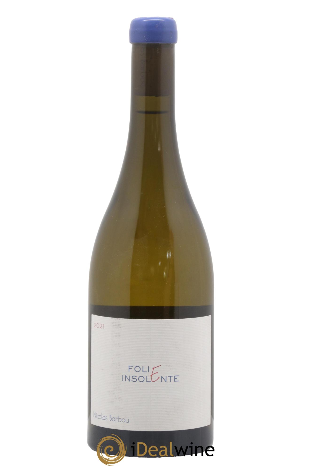 Touraine-Oisly Folie Insolente Nicolas Barbou 2021 - Lot de 1 bouteille - 0