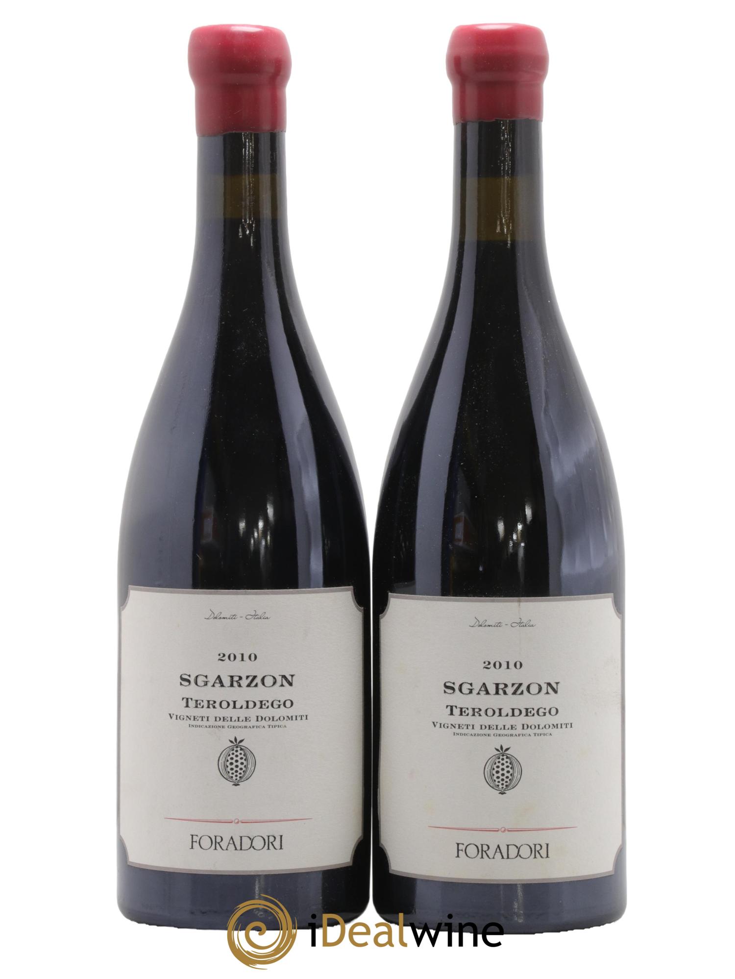 Vigneti delle Dolomiti IGT Sgarzon - Teroldego Elisabetta Foradori 2010 - Lotto di 2 bottiglie - 0