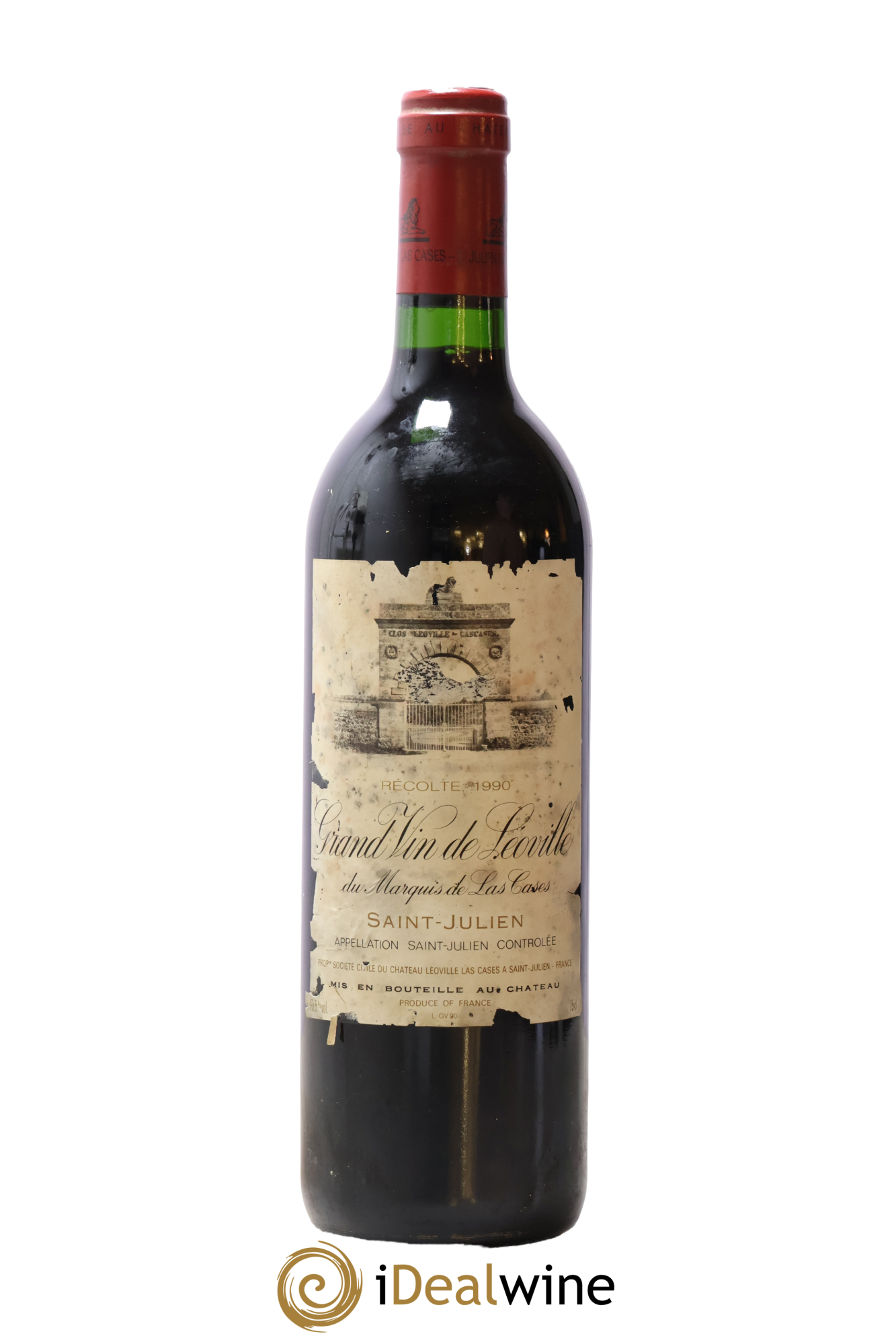 Château Léoville Las Cases 2ème Grand Cru Classé 1990 - Lot de 1 bouteille - 0