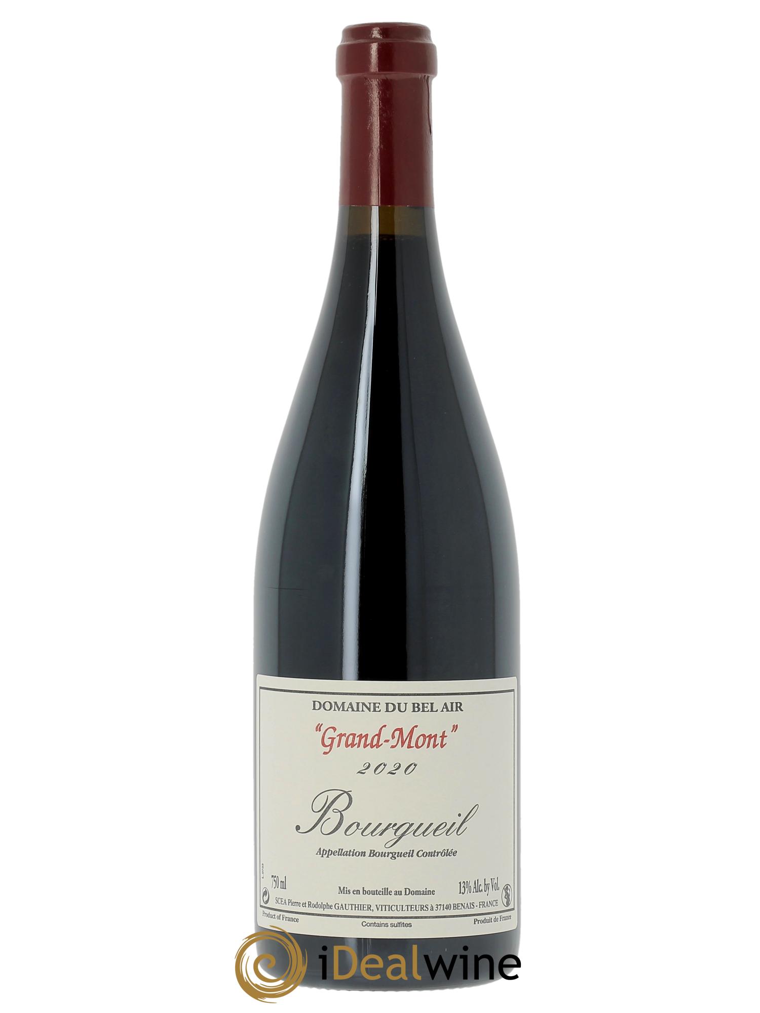 Bourgueil Grand Mont Domaine du Bel Air 2020 - Lotto di 1 bottiglia - 0