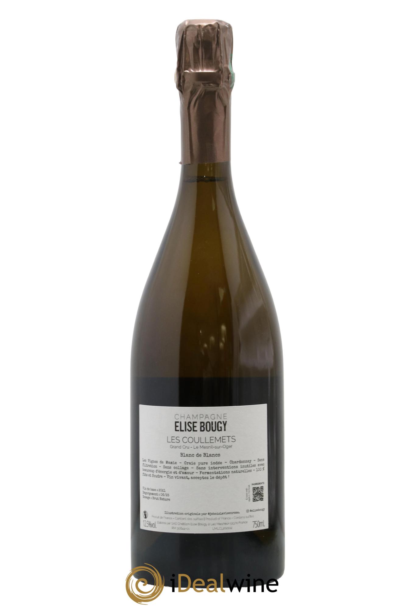 Les Coullemets Elise Bougy - Lot de 1 bouteille - 1
