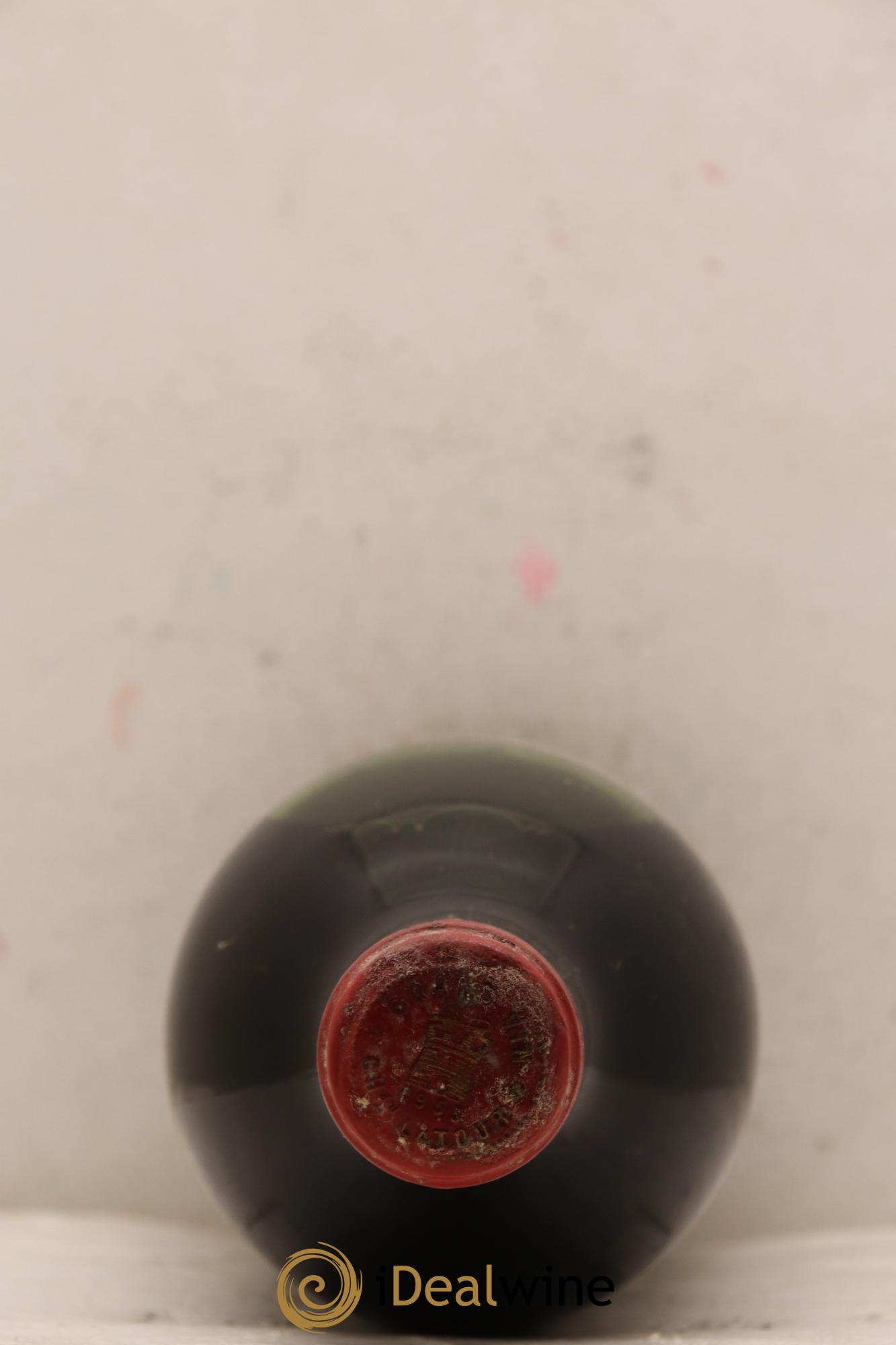 Château Latour 1er Grand Cru Classé 1955 - Lot de 1 bouteille - 1