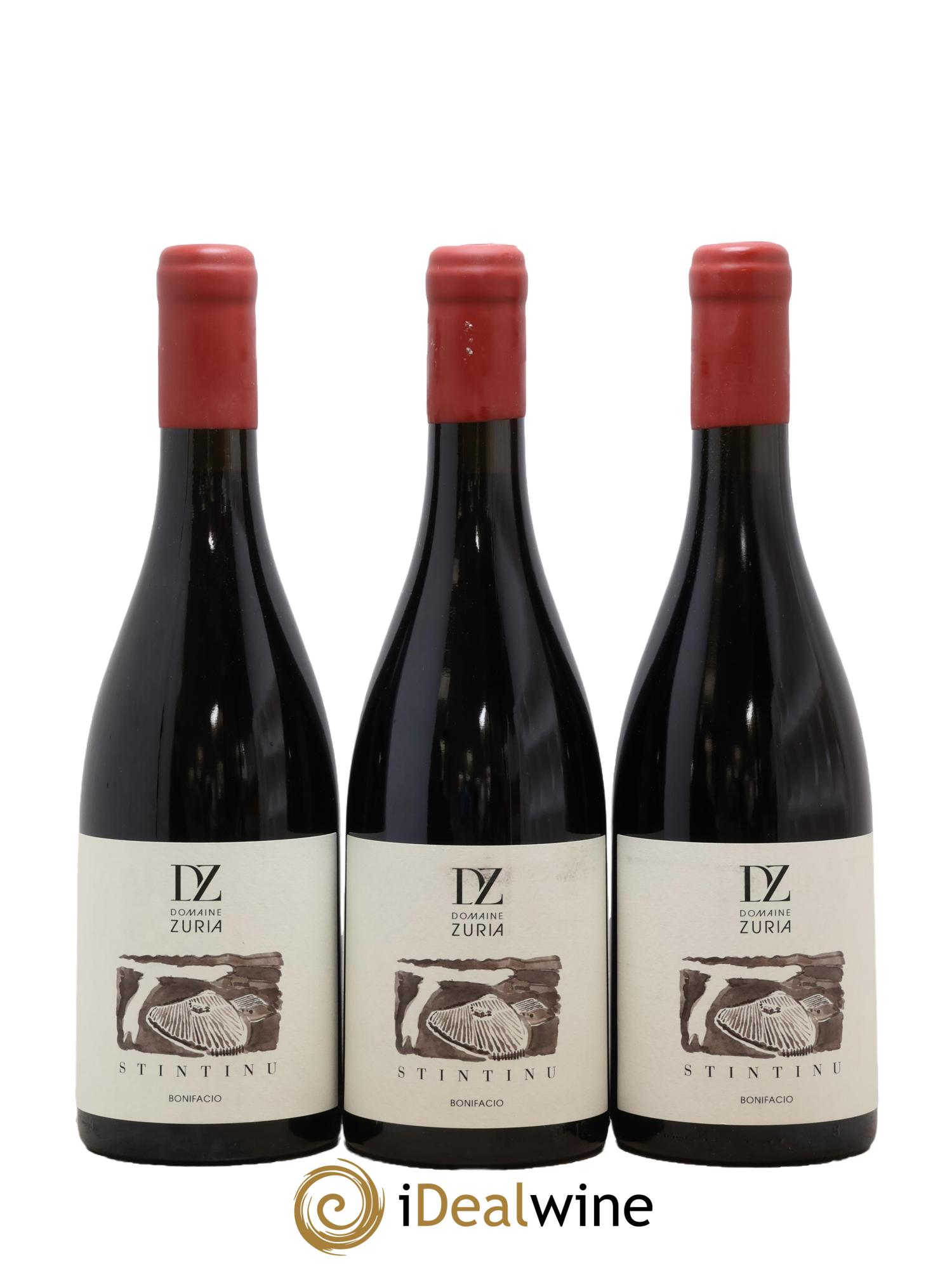 Vin de Corse Ile de Beauté Stintinu Domaine Zuria 2019 - Lotto di 3 bottiglie - 0