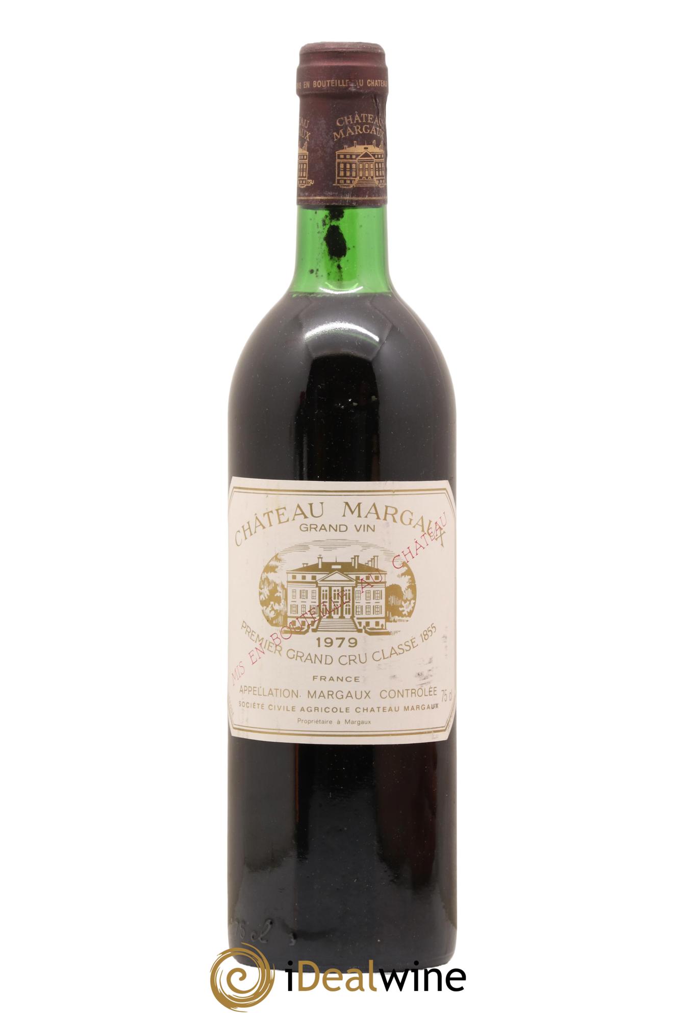 Château Margaux 1er Grand Cru Classé 1979 - Lot de 1 bouteille - 0