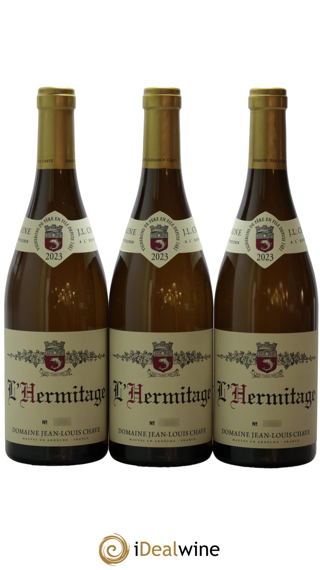 Hermitage Jean-Louis Chave 2023 - Lot of 6 bottles - 1