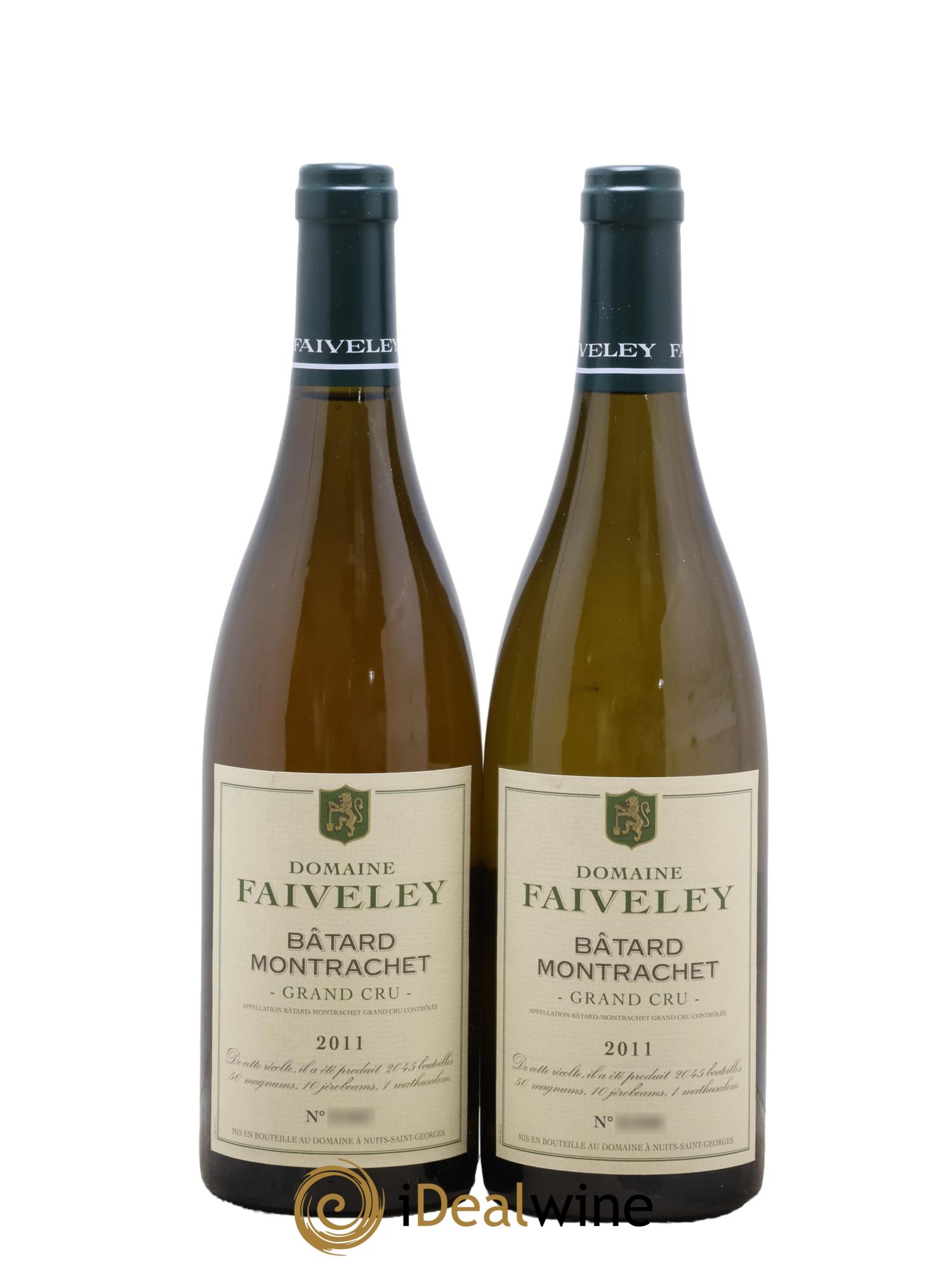 Bâtard-Montrachet Grand Cru Faiveley 2011 - Lotto di 2 bottiglie - 0
