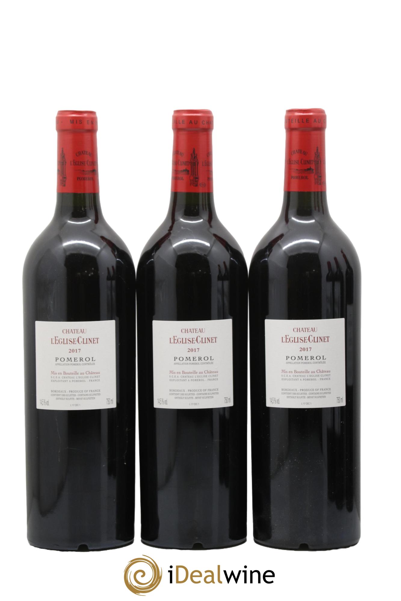 Château l' Église Clinet 2017 - Lot de 6 bouteilles - 4