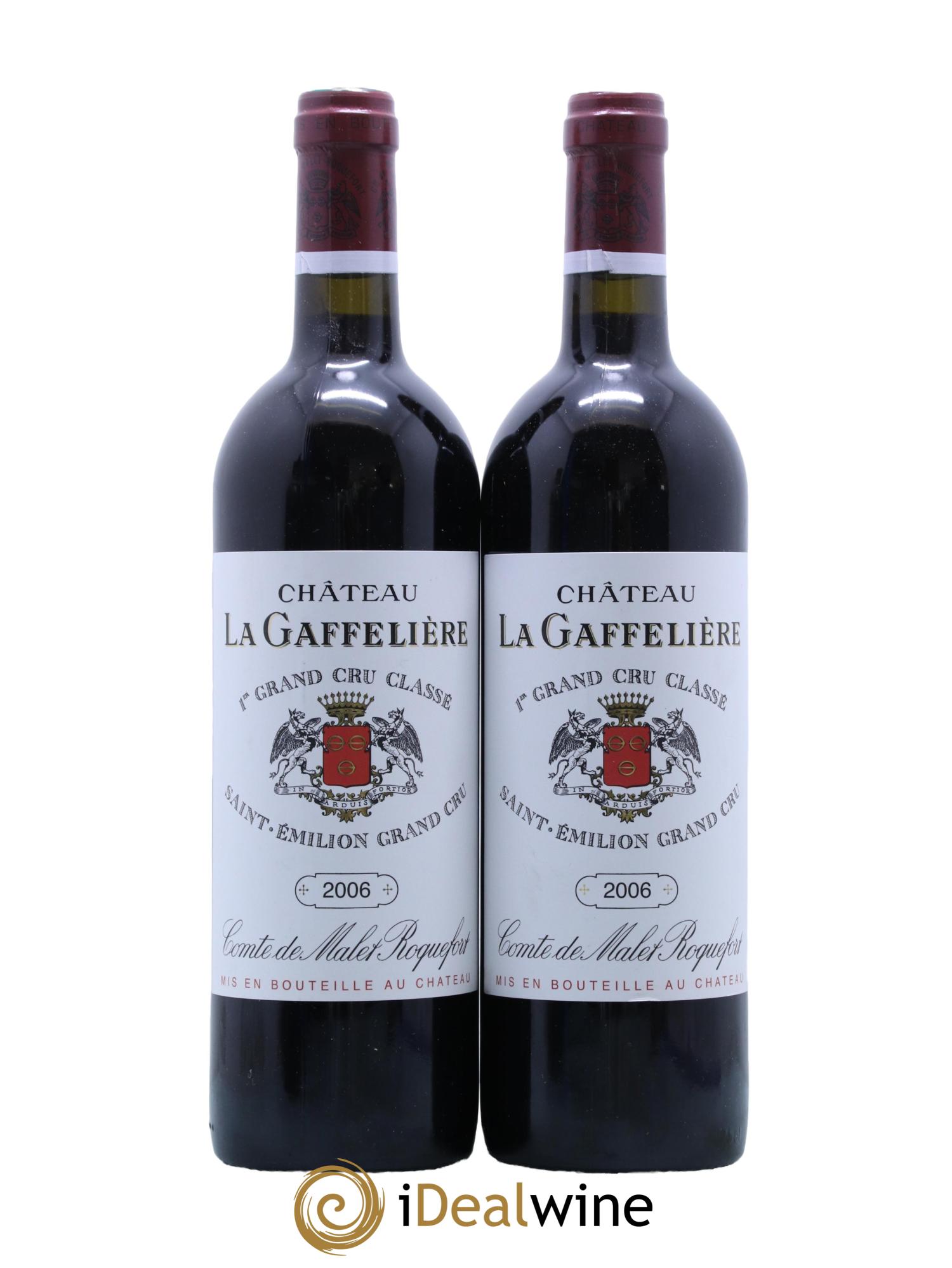 Château la Gaffelière 1er Grand Cru Classé B 2006 - Lot de 2 bouteilles - 0