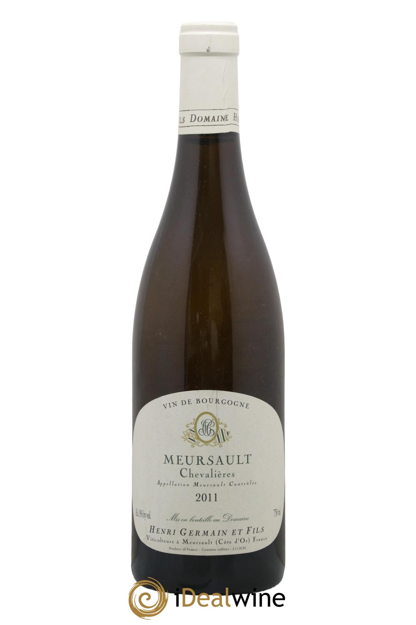 Meursault Chevalières Henri Germain 2011 - Lot de 1 bouteille - 0