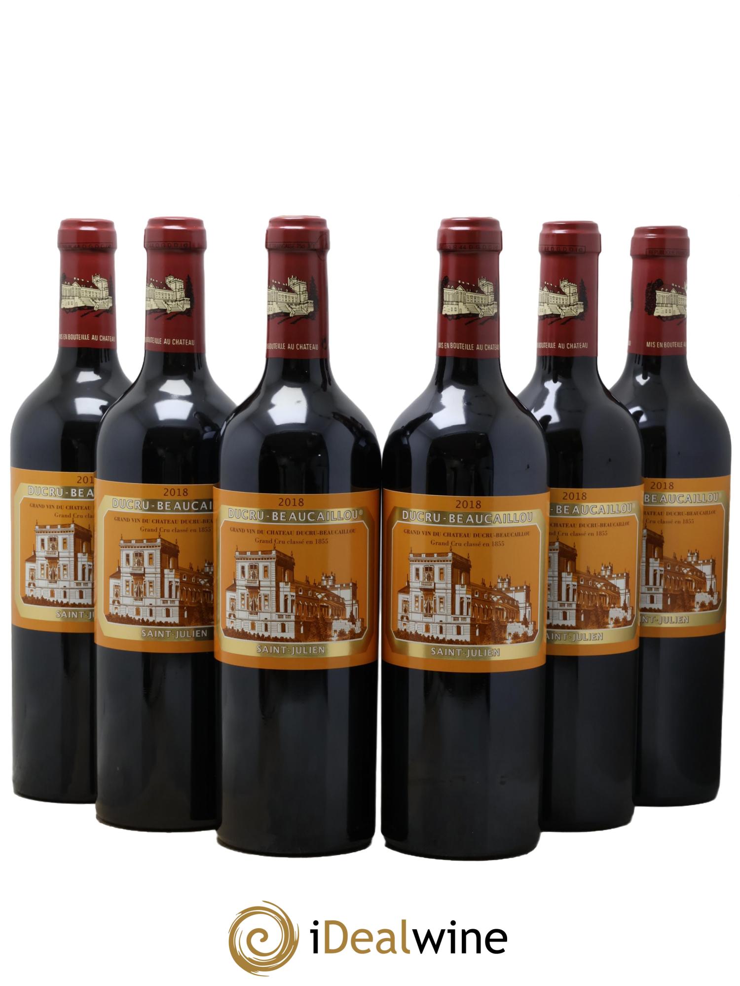 Château Ducru Beaucaillou 2ème Grand Cru Classé 2018 - Lot of 6 bottles - 0