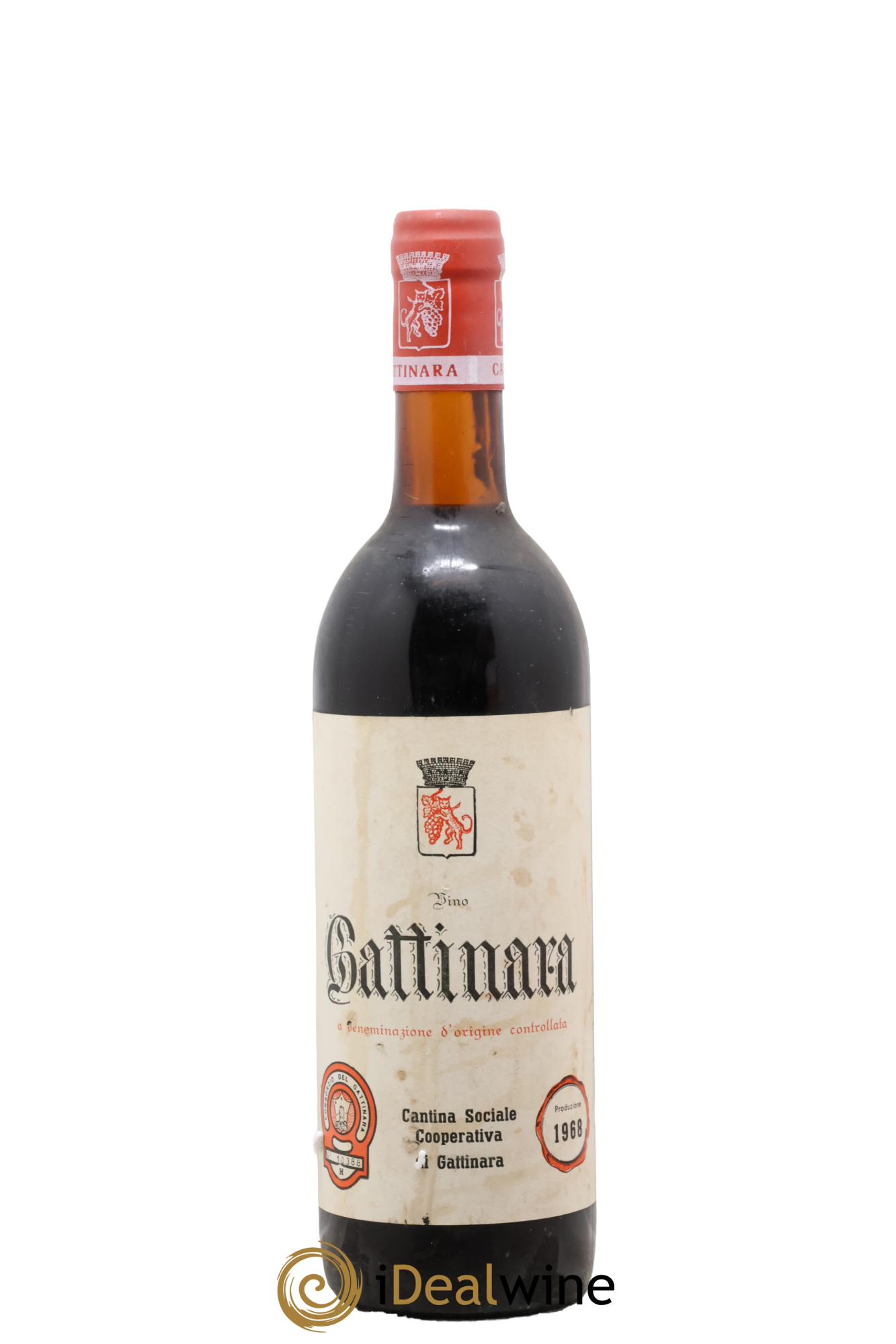 Gattinara DOCG Cantina Sociale Gattinara 1968 - Lot de 1 bouteille - 0