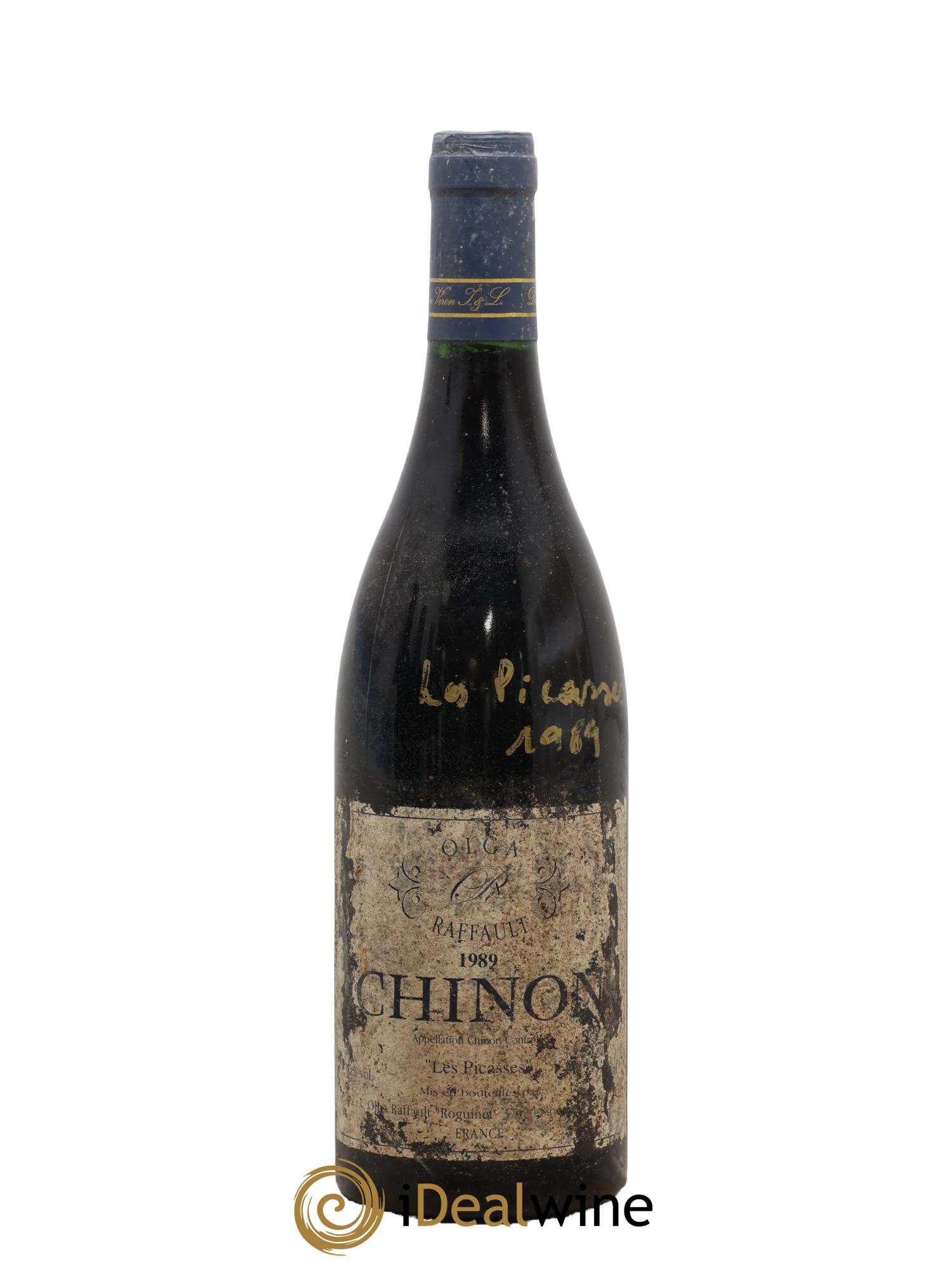 Chinon Les Picasses Olga Raffault 1989 - Lot de 1 bouteille - 0