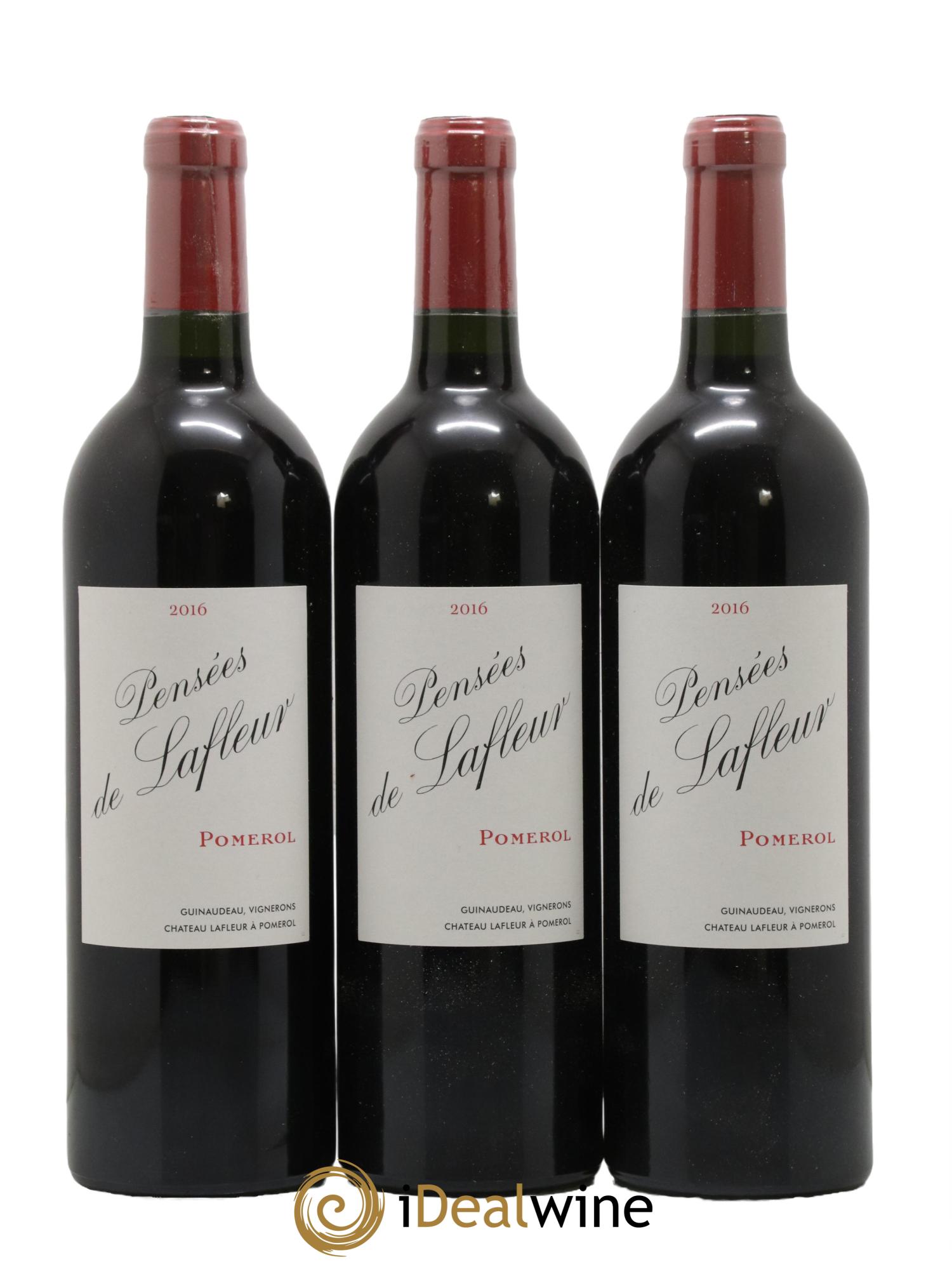 Pensées de Lafleur Second Vin 2016 - Lot de 6 bouteilles - 2