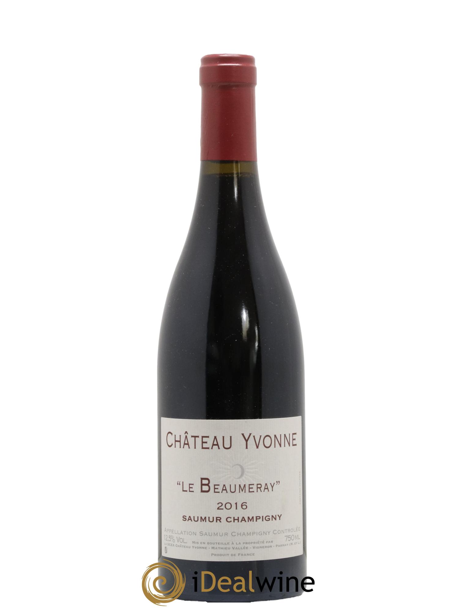 Saumur-Champigny Le Beaumeray Château Yvonne 2016 - Lot de 1 bouteille - 0