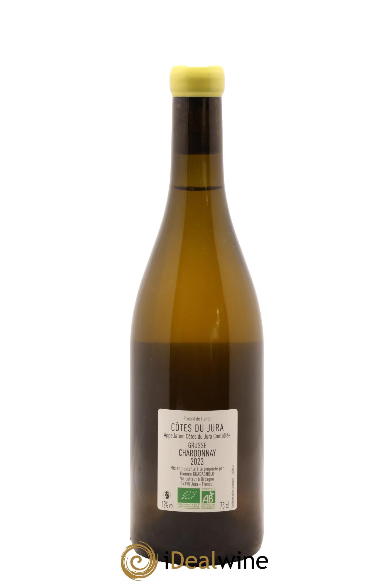 Côtes du Jura Chardonnay Grusse Damien Guadagnolo 2023 - Lotto di 1 bottiglia - 1