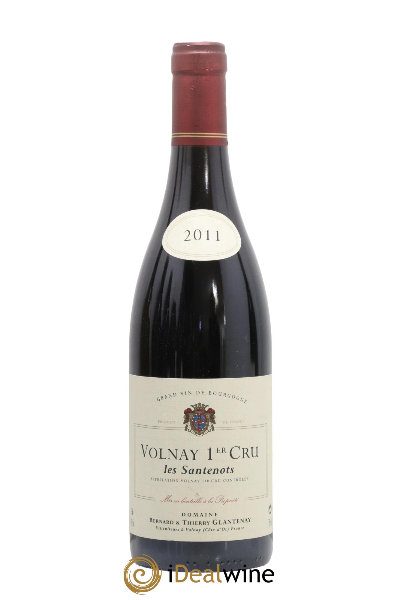 Volnay 1er Cru Les Santenots Bernard et Thierry Glantenay (Domaine) 2011 - Lotto di 1 bottiglia - 0