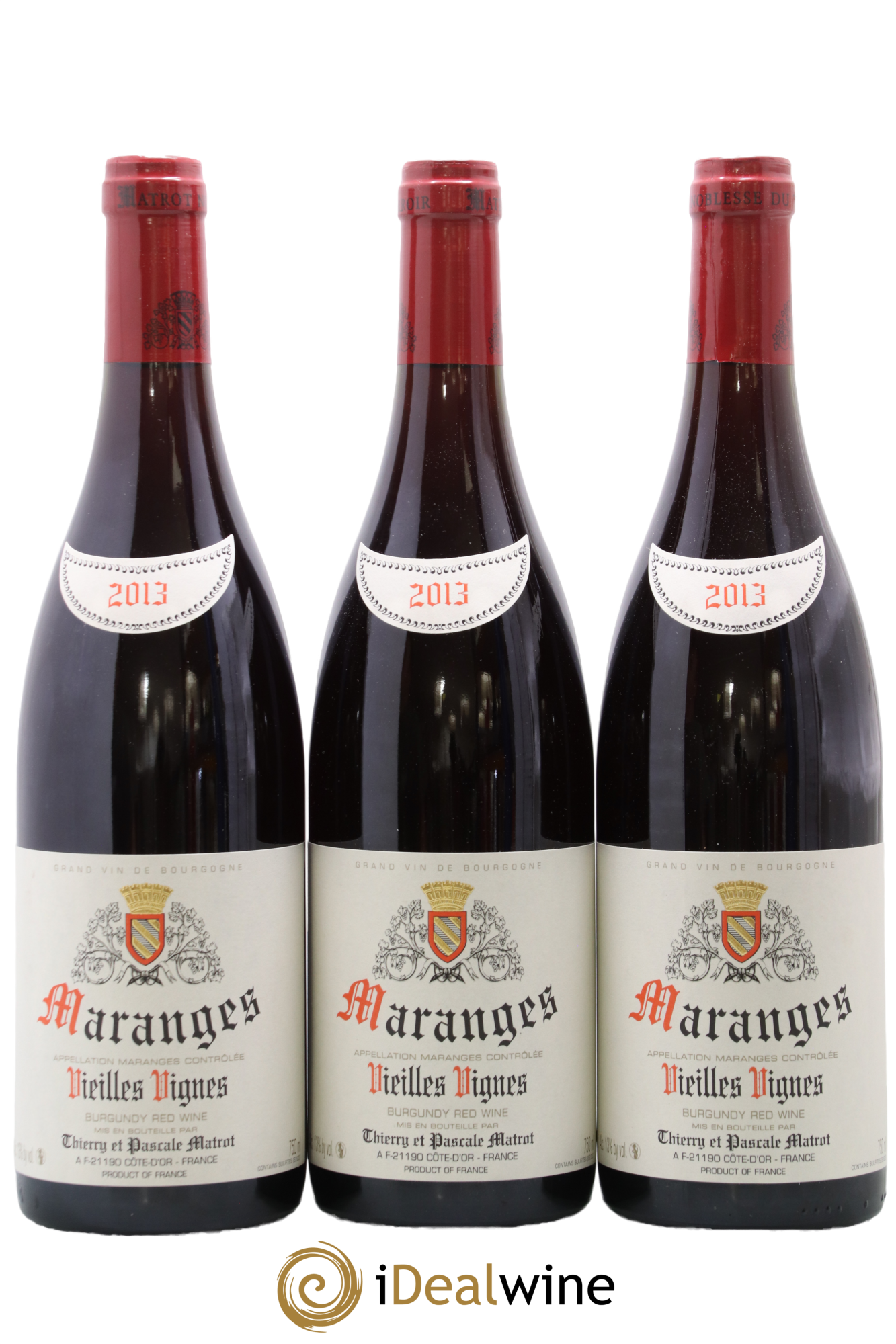 Maranges Vieilles Vignes Matrot 2013 - Lot de 3 bouteilles - 0