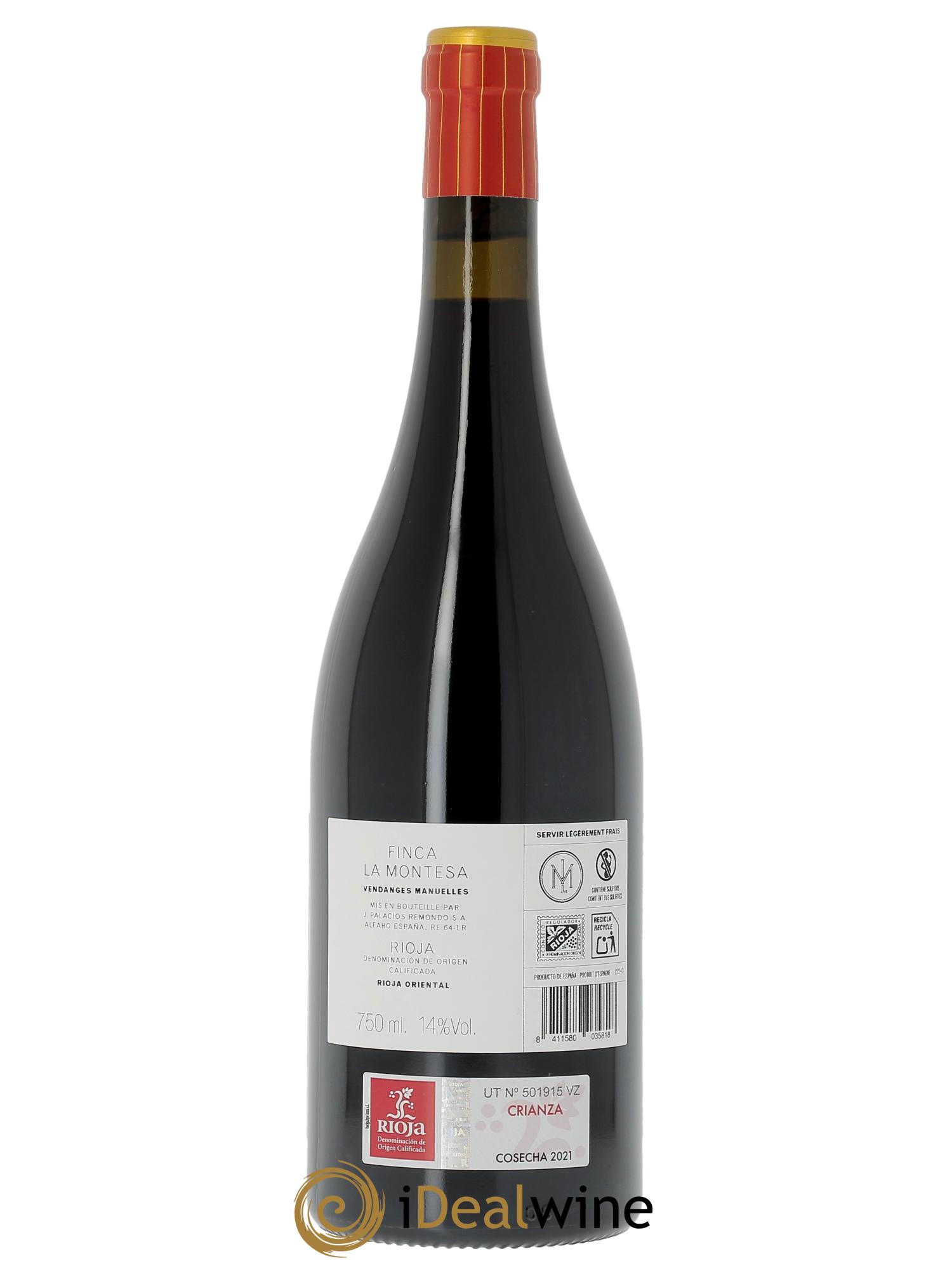 Rioja Palacios Remondo La Montesa  2021 - Lot de 1 bouteille - 1