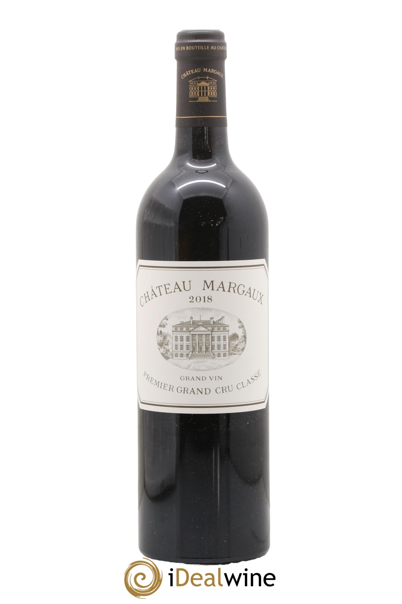 Château Margaux 1er Grand Cru Classé 2018 - Lot de 1 bouteille - 1