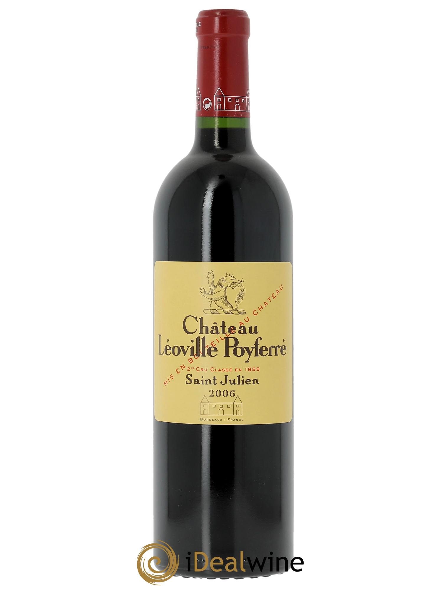 Château Léoville Poyferré 2ème Grand Cru Classé (OWC if 6 bts) 2006 - Lot of 1 bottle - 0