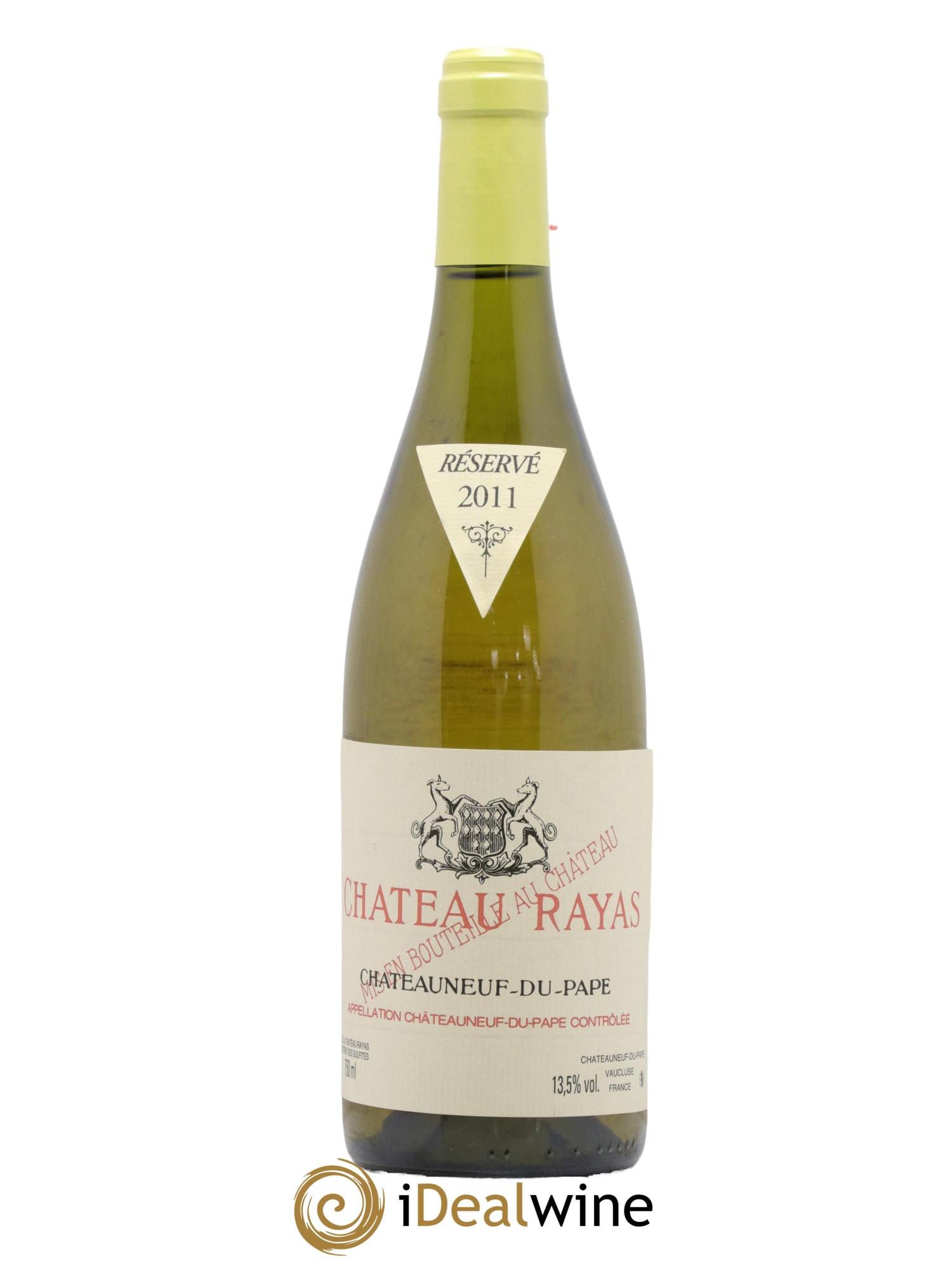 Châteauneuf-du-Pape Château Rayas Emmanuel Reynaud 2011 - Lot de 1 bouteille - 0