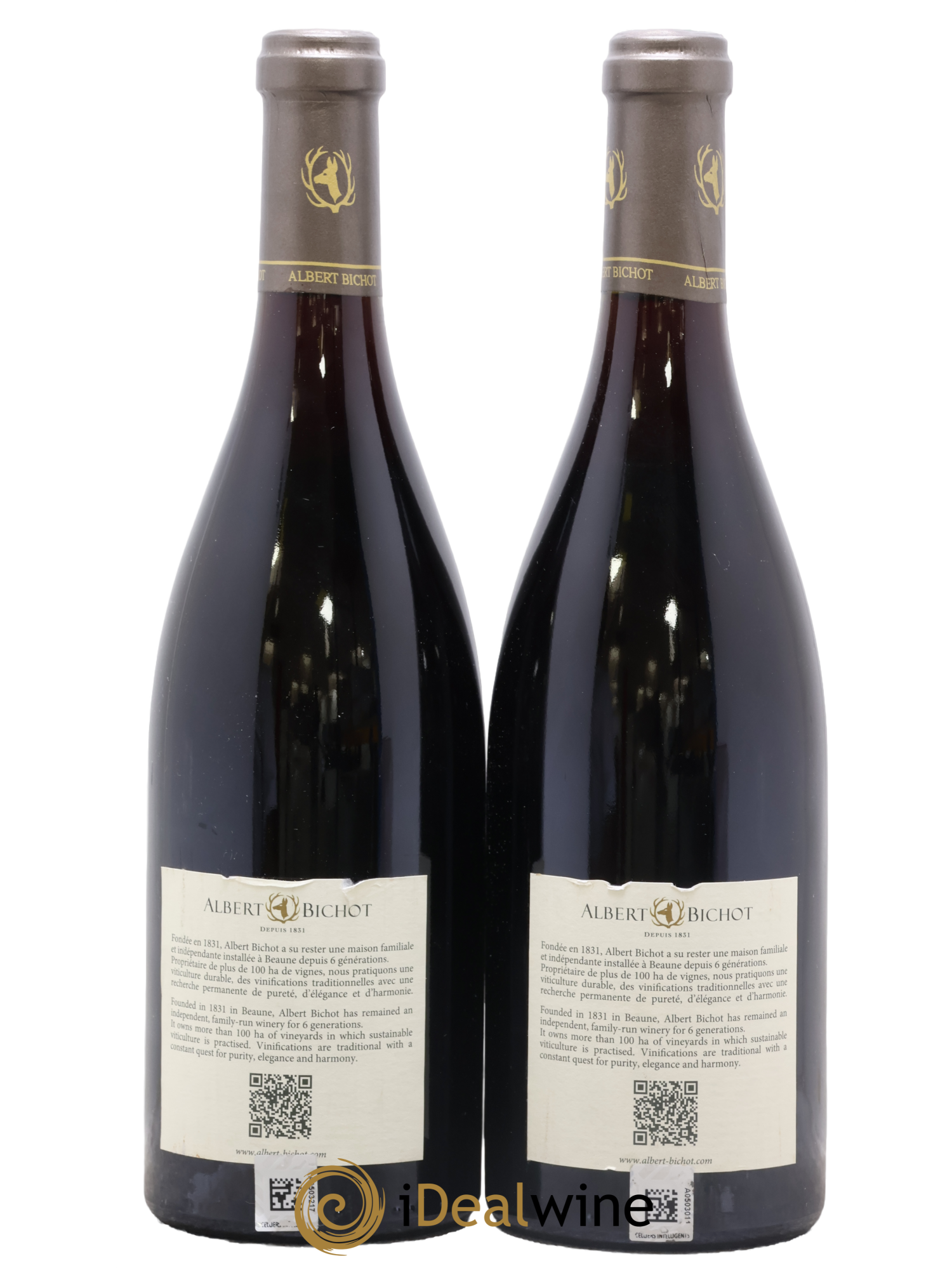 Vosne-Romanée 1er Cru Les Malconsorts Clos Frantin - Albert Bichot 2010 - Lot de 2 bouteilles - 1