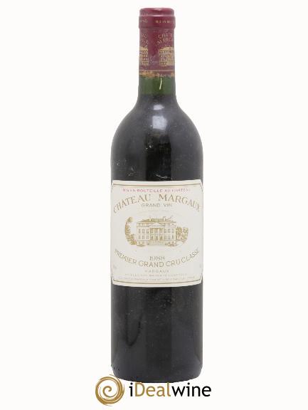 Château Margaux 1er Grand Cru Classé 1988 - Lotto di 1 bottiglia - 0
